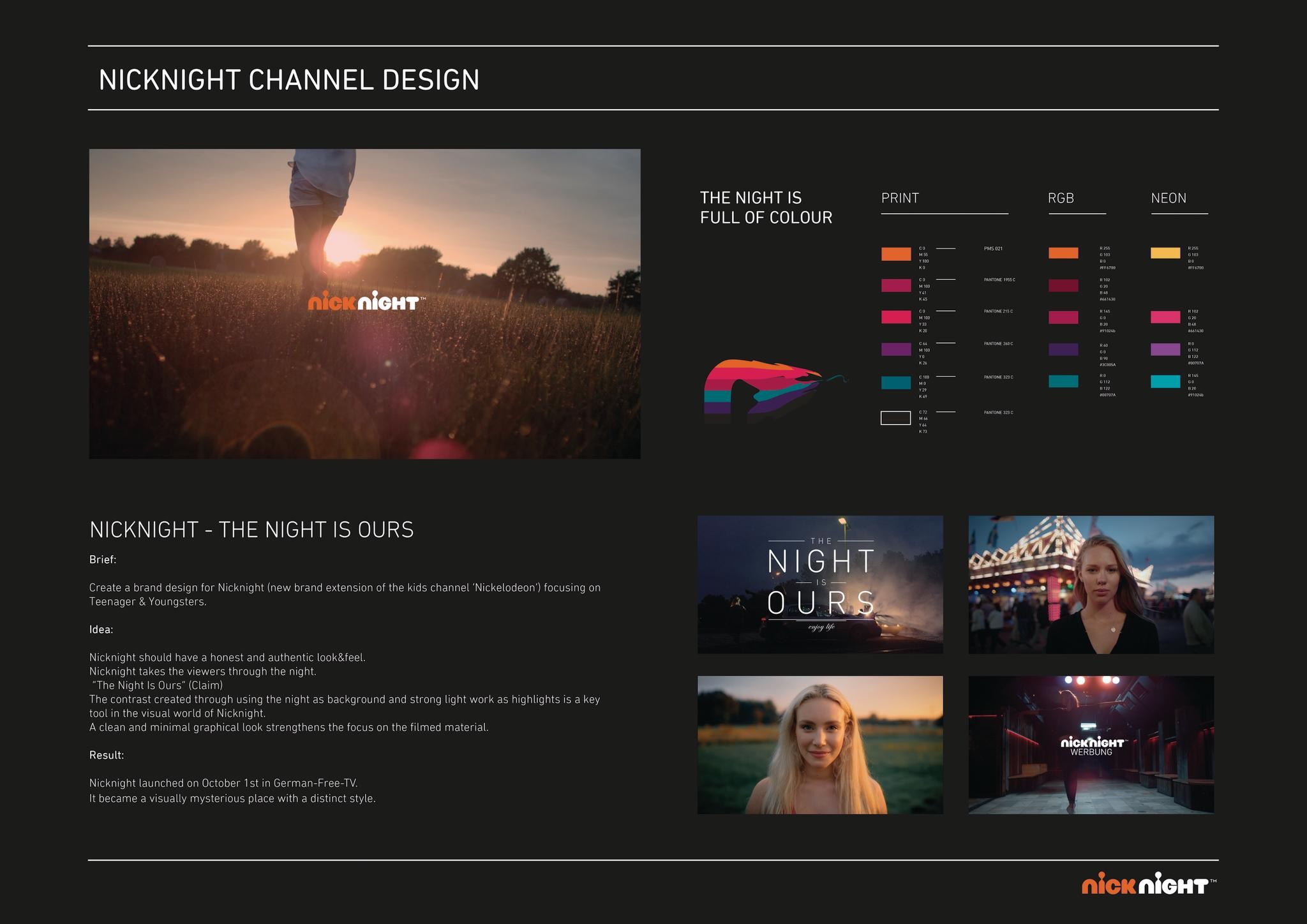 NICKNIGHT CHANNEL DESIGN | Campaign | THE WORK