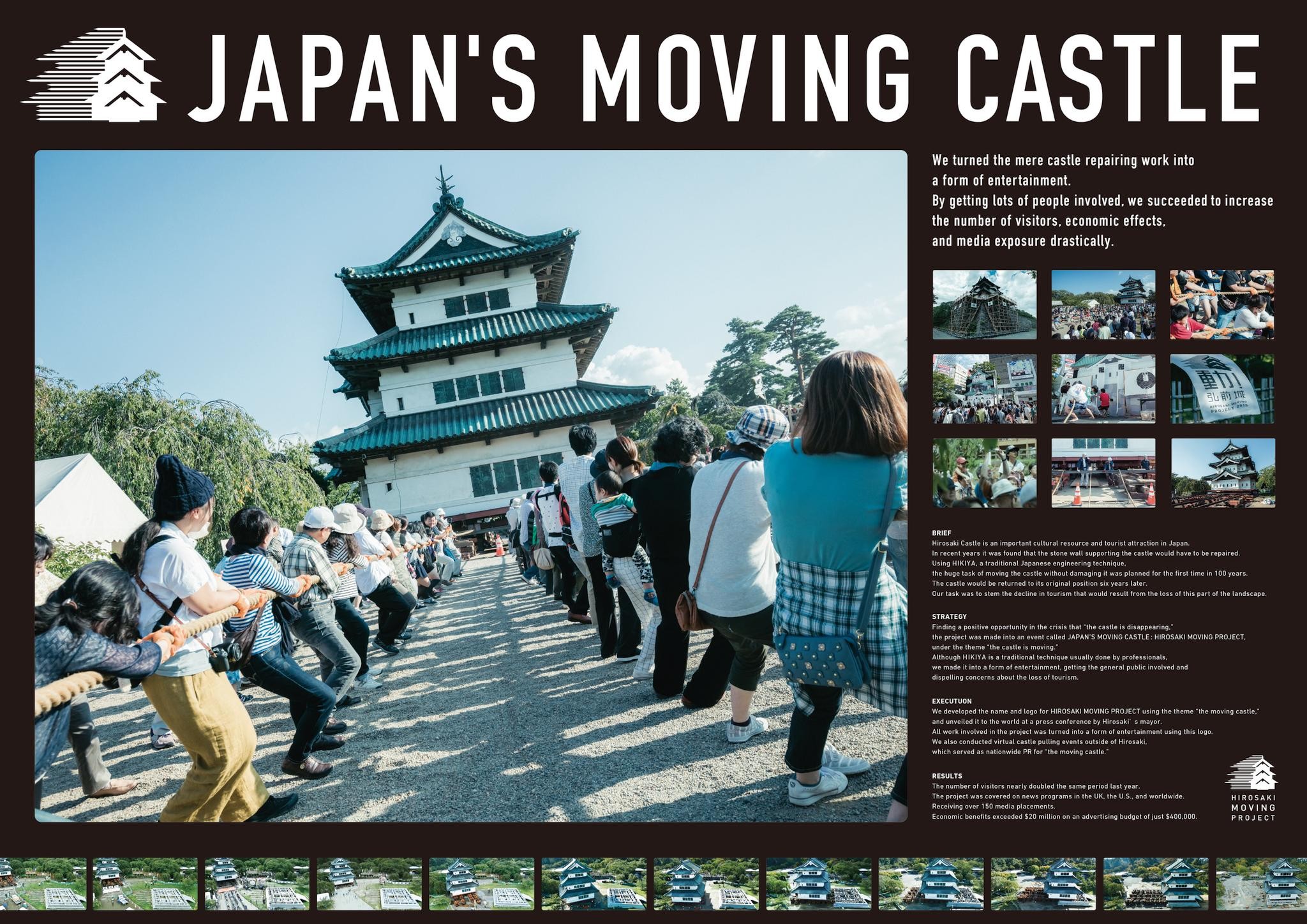 JAPAN'S MOVING CASTLE