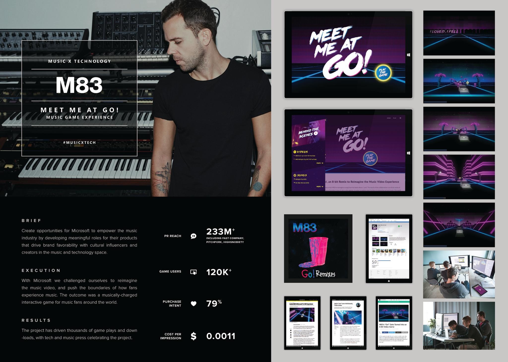 Music x Technology: M83: Meet Me At Go!