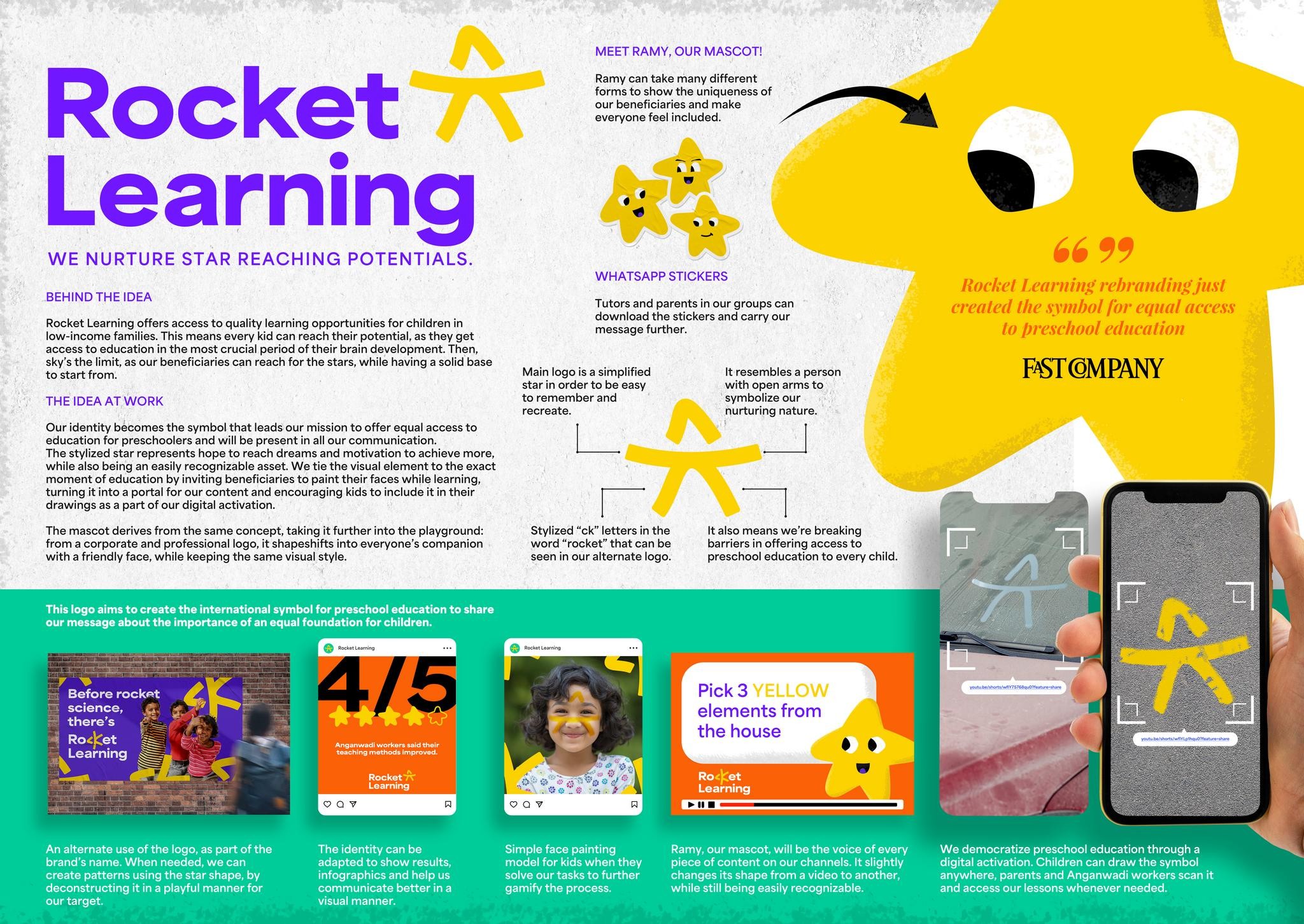 Rocket Learning - The first symbol for preschool education