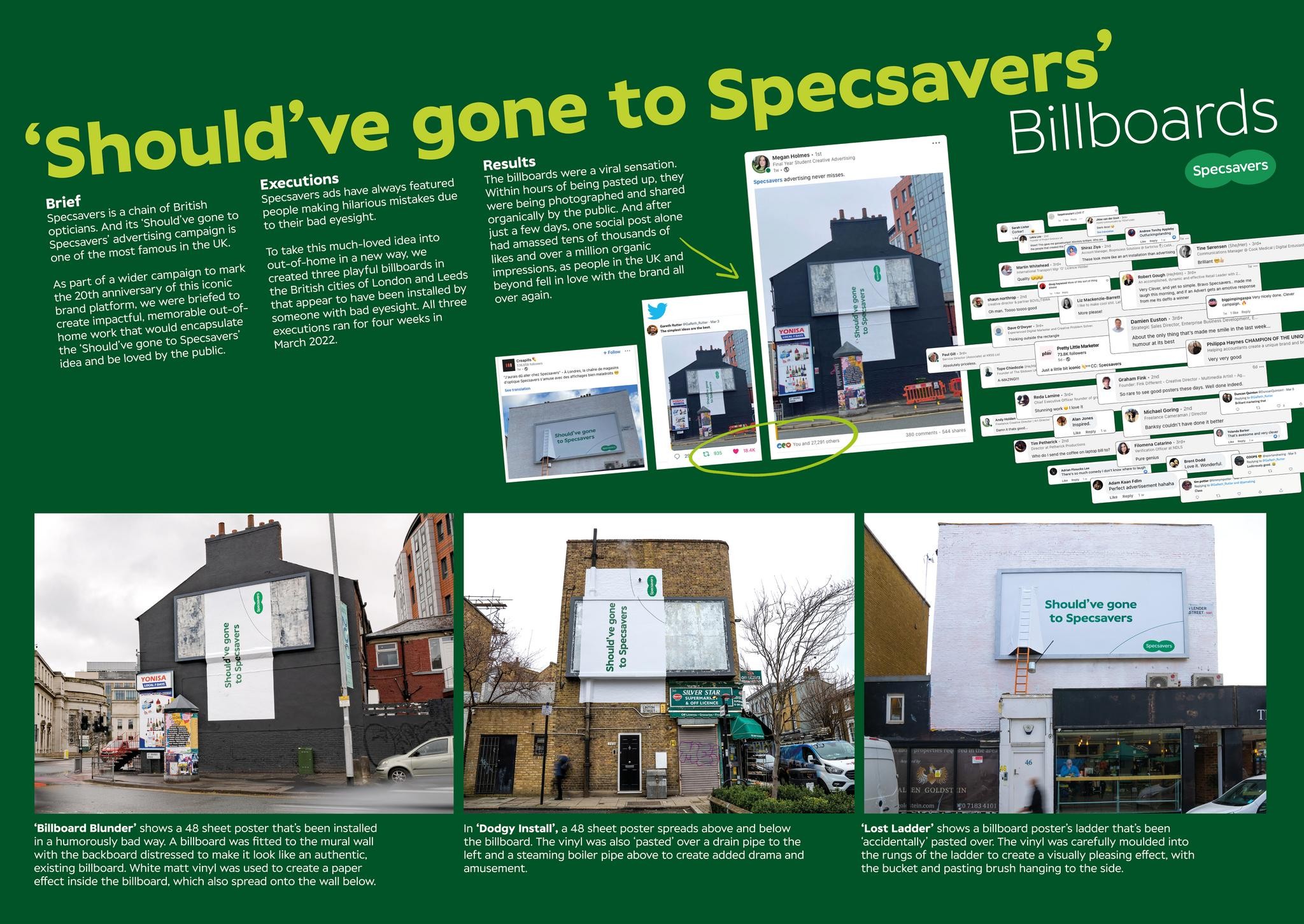 Should've gone to Specsavers Billboards