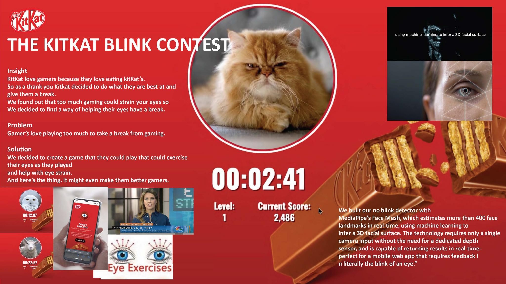 The KitKat Blink contest
