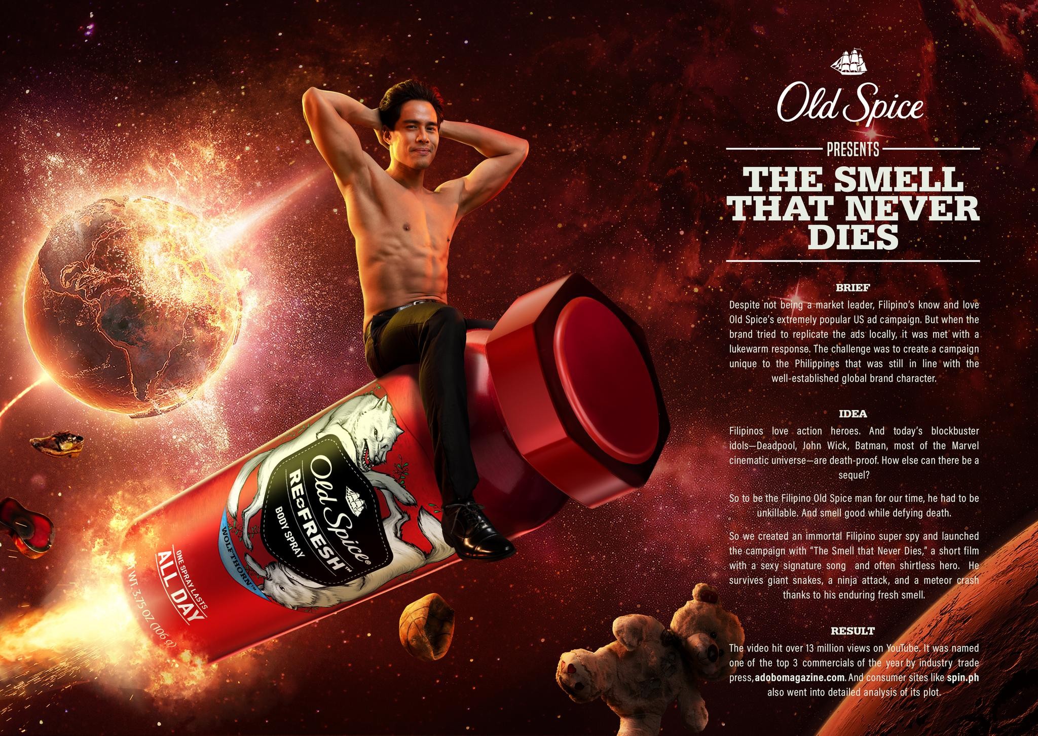Old Spice - The Smell that Never Dies