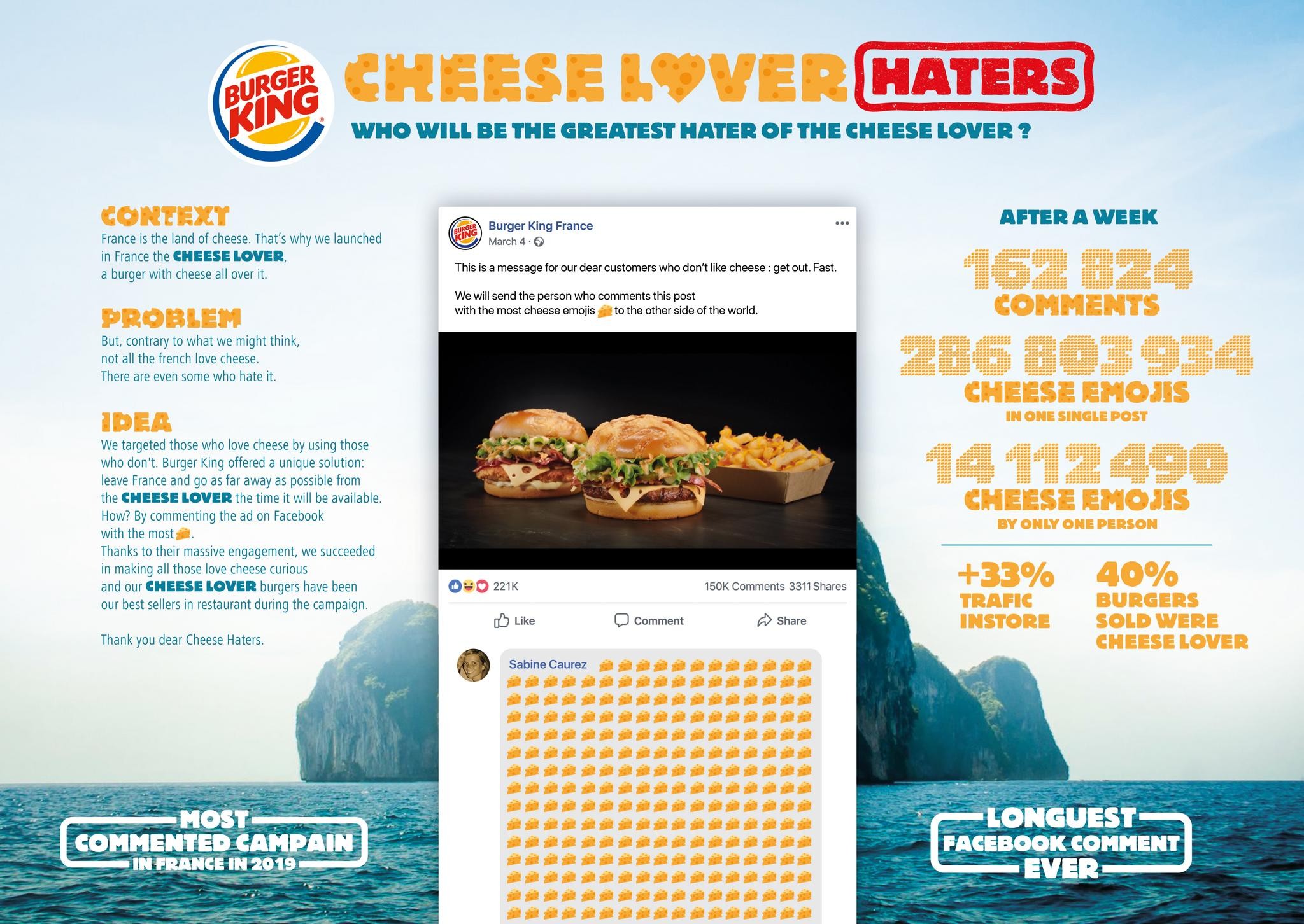 Burger King France - Cheese Lovers