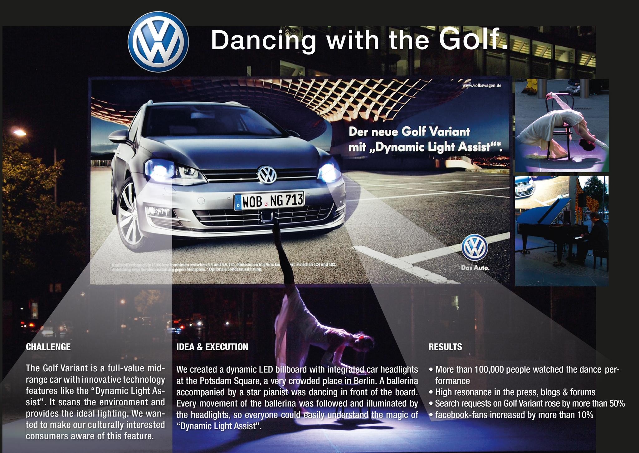 GOLF VARIANT – DANCING WITH THE GOLF