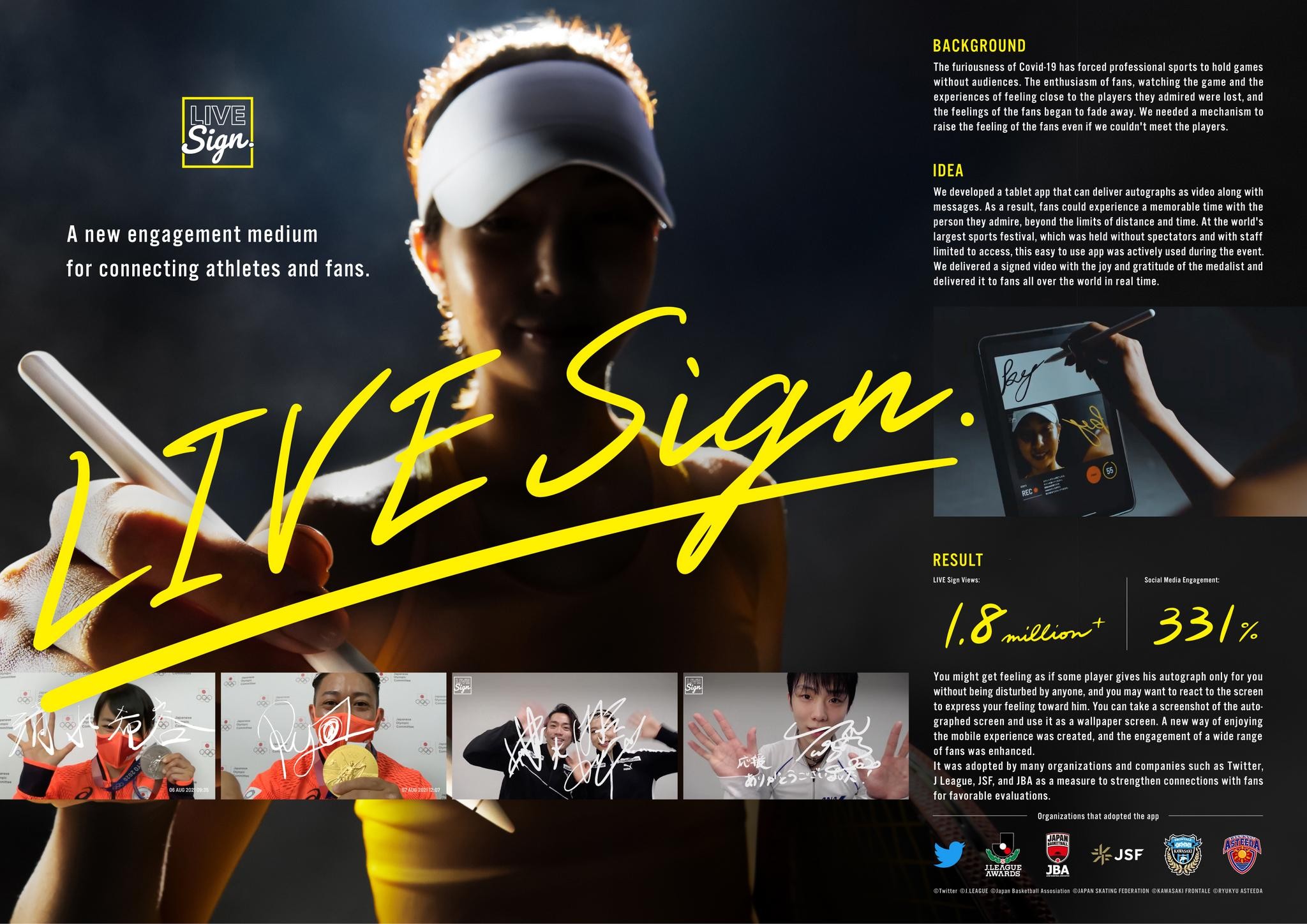 LIVE Sign. | Campaign | THE WORK