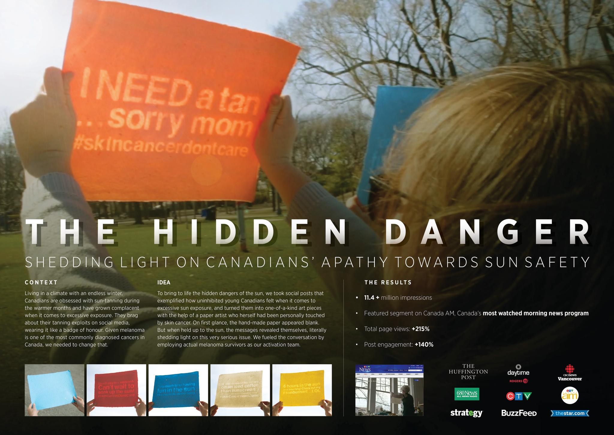 The Hidden Danger Campaign THE WORK
