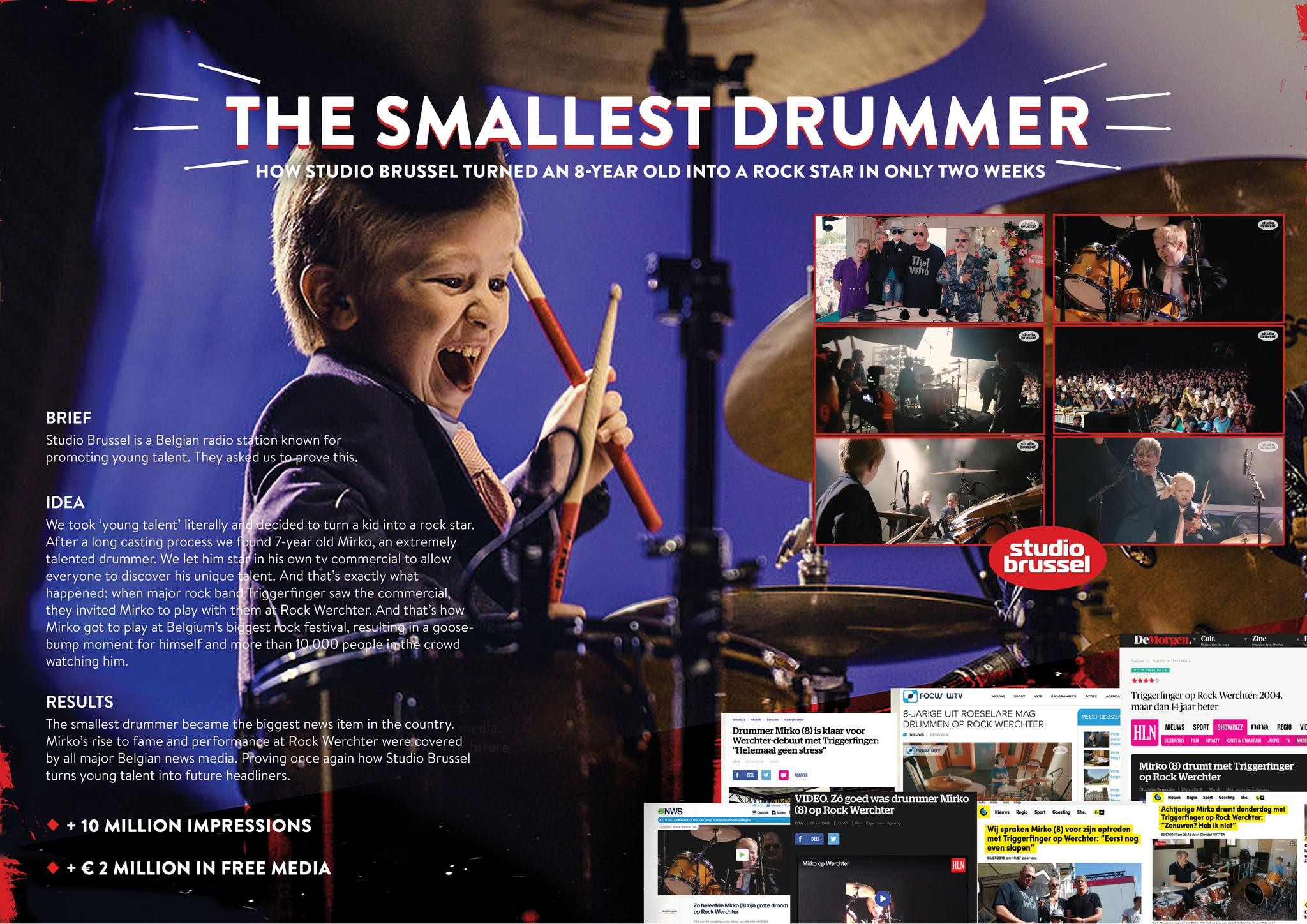The Smallest Drummer*