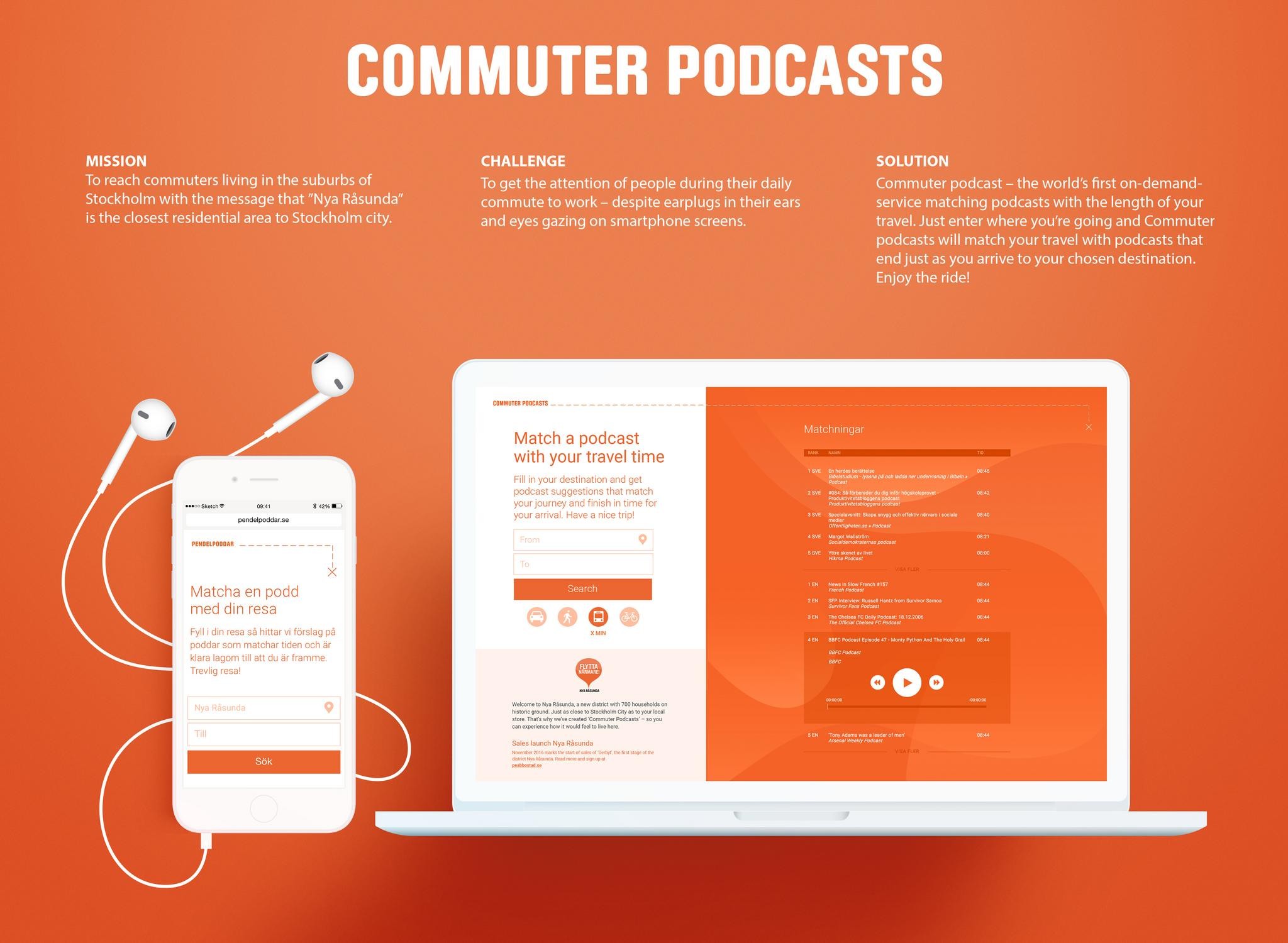 COMMUTER PODCASTS