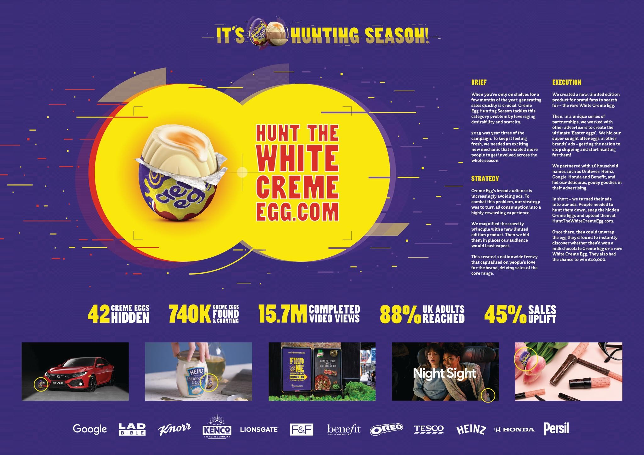 Hunt The White Creme Egg - Titanium