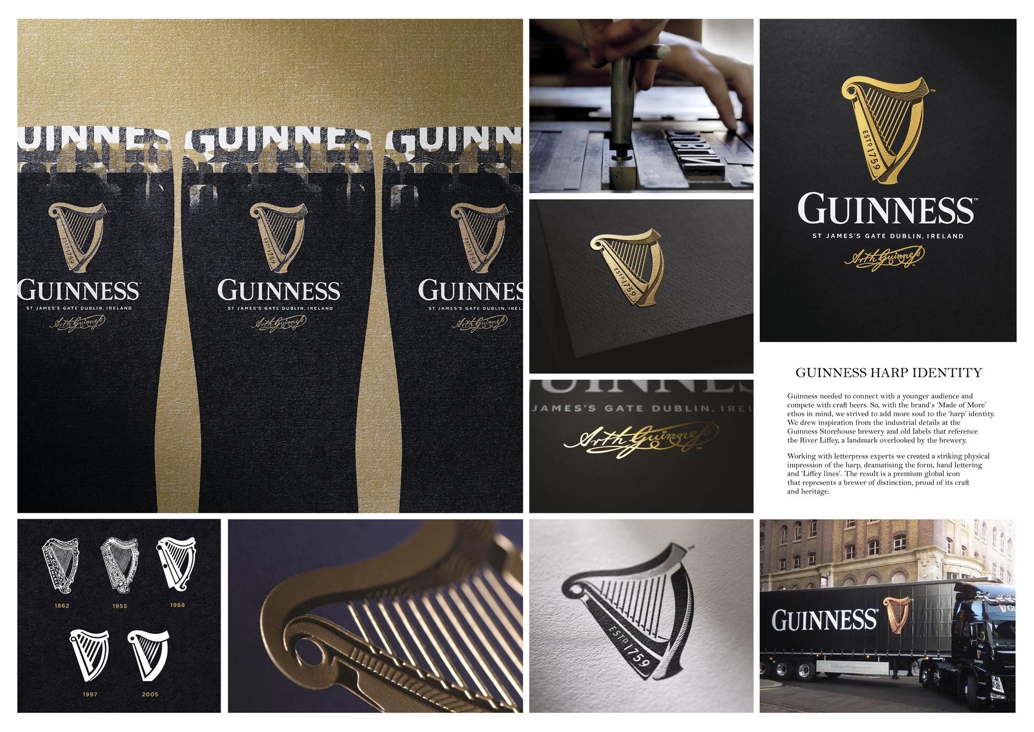 Guinness Harp Identity