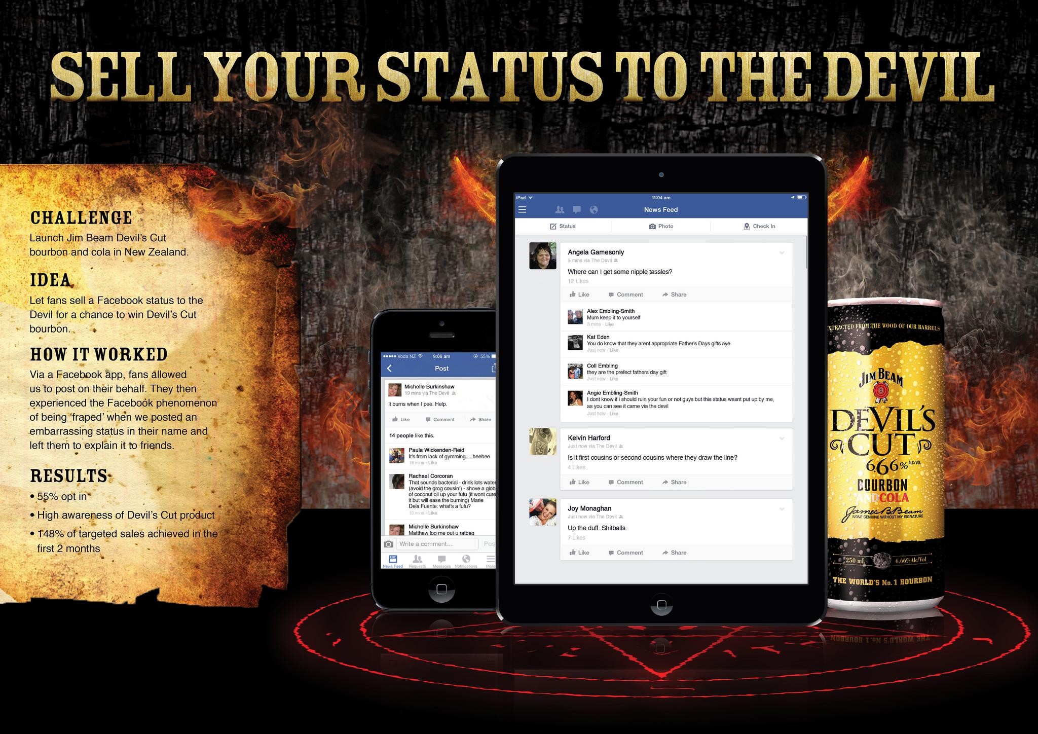 JIM BEAM - SELL YOUR STATUS TO THE DEVIL