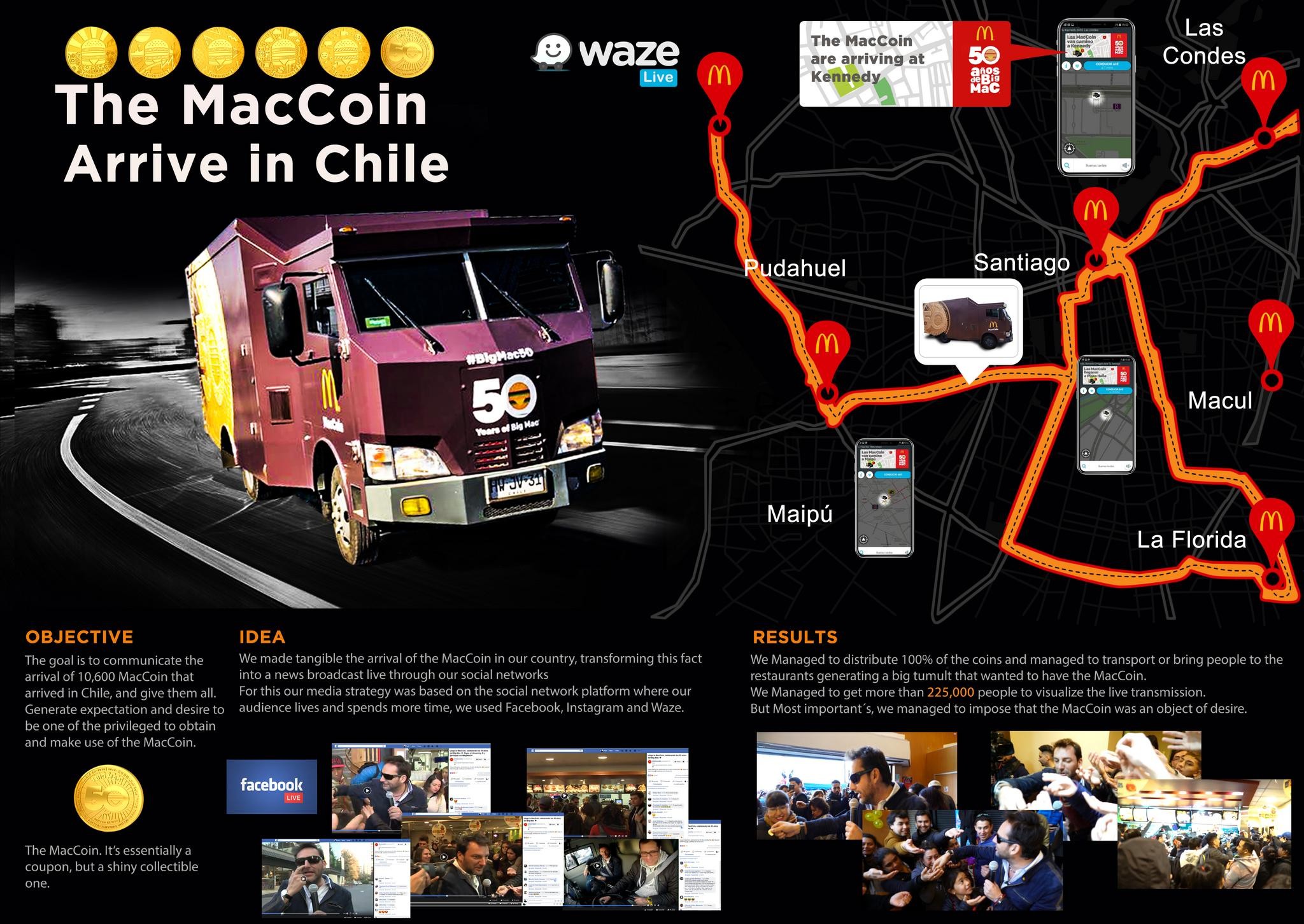 The MacCoin arrived in Chile