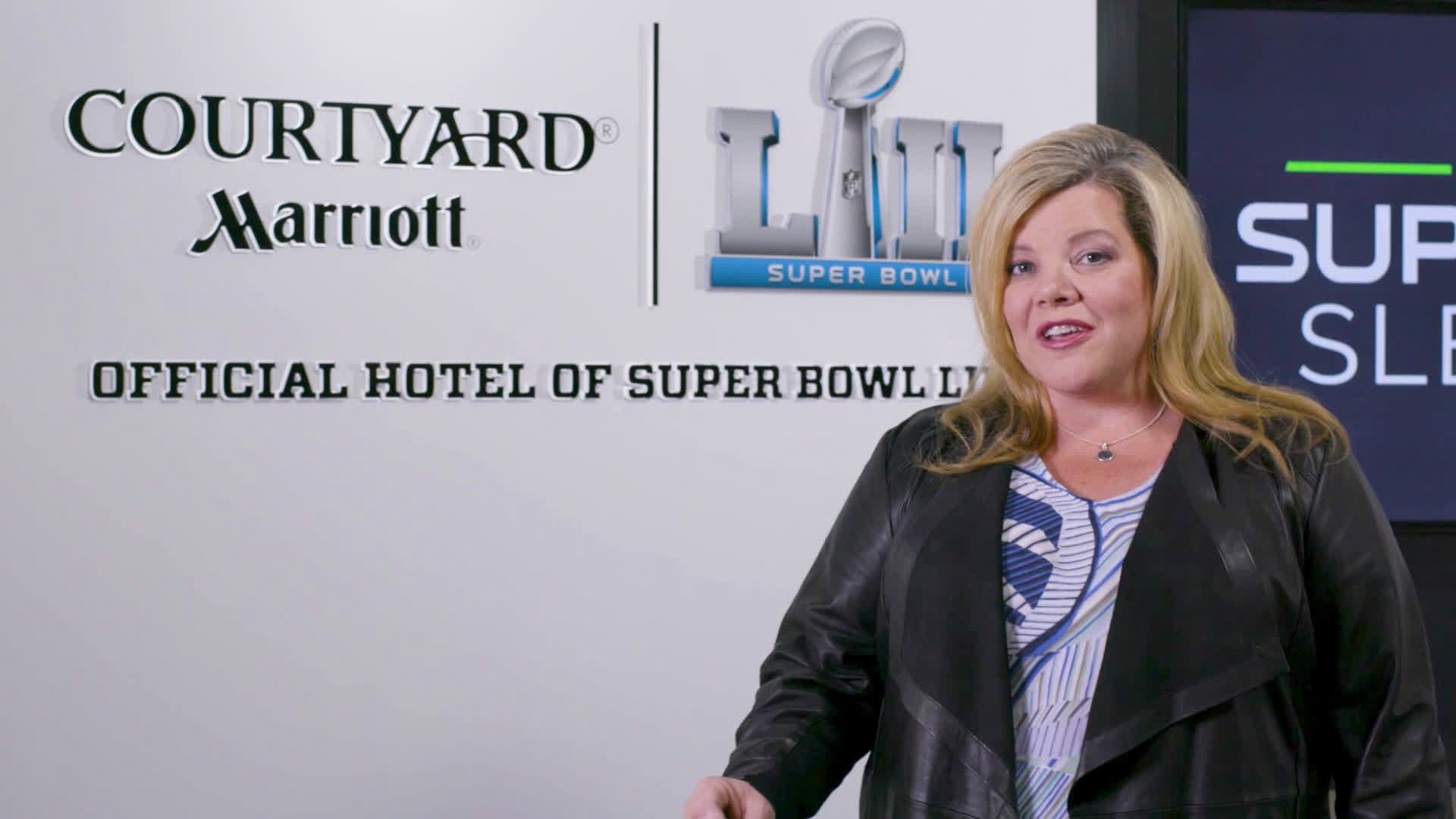 Courtyard by Marriott's "Superbowl Sleepover Contest"