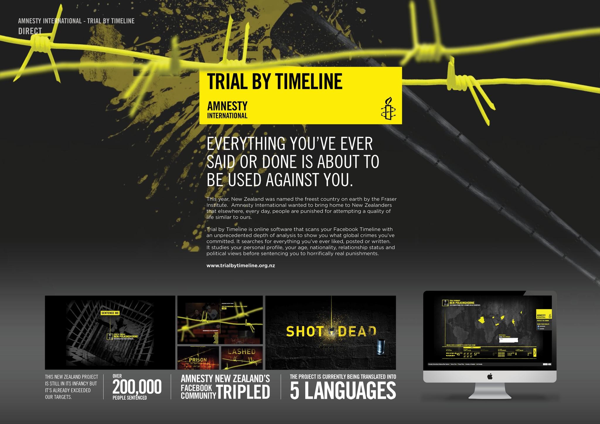 TRIAL BY TIMELINE