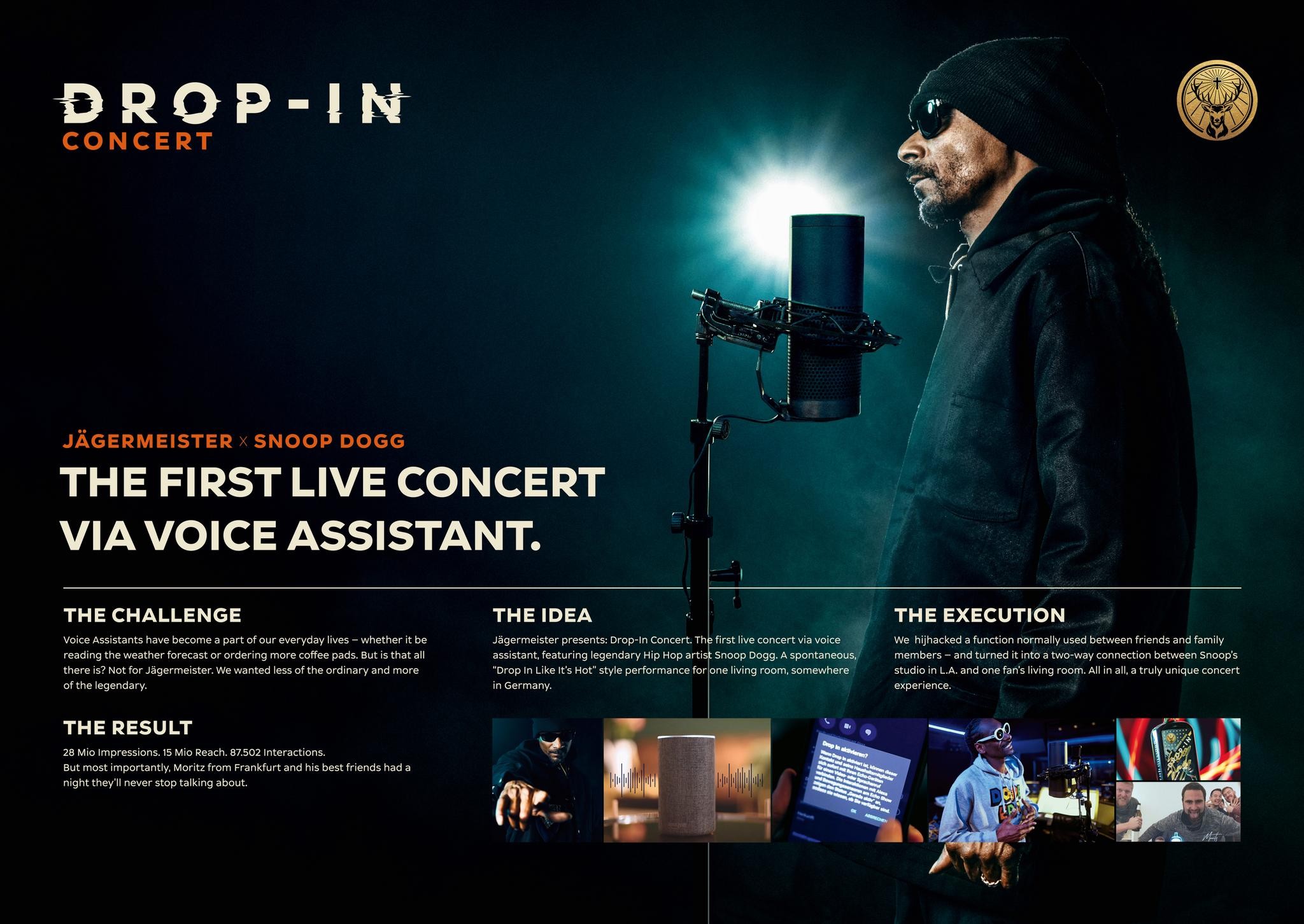 JÄGERMEISTER &ldquo;DROP-IN CONCERT&rdquo; | Entry | THE WORK