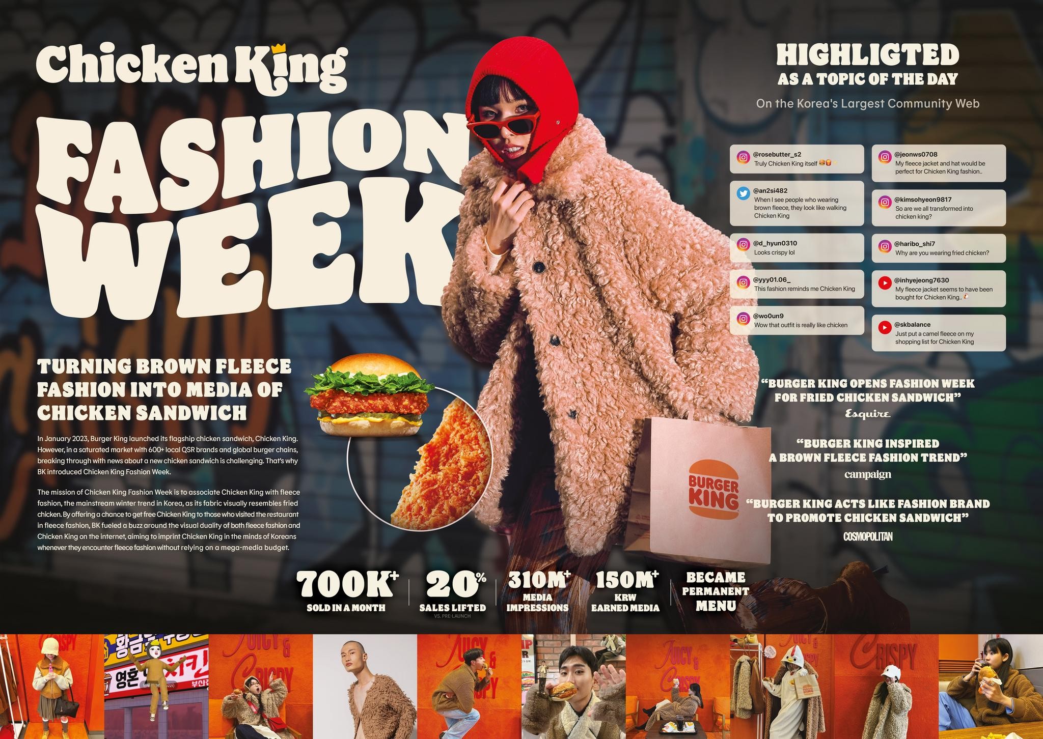 Chicken King Fashion Week