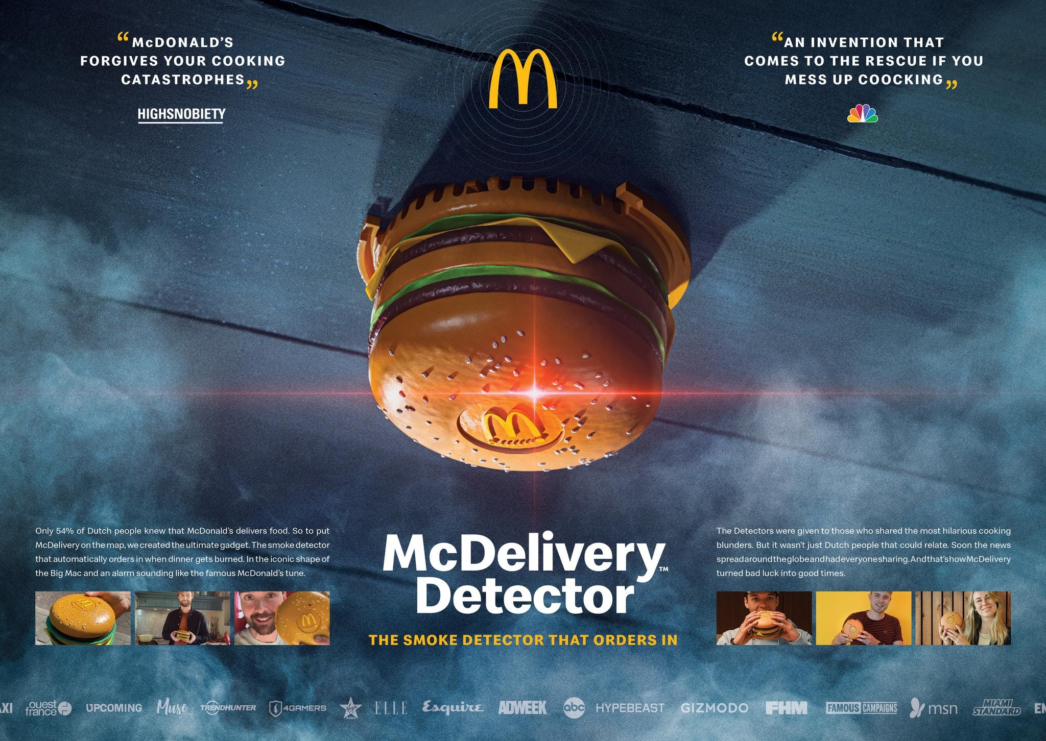 McDonald's McDelivery Detector