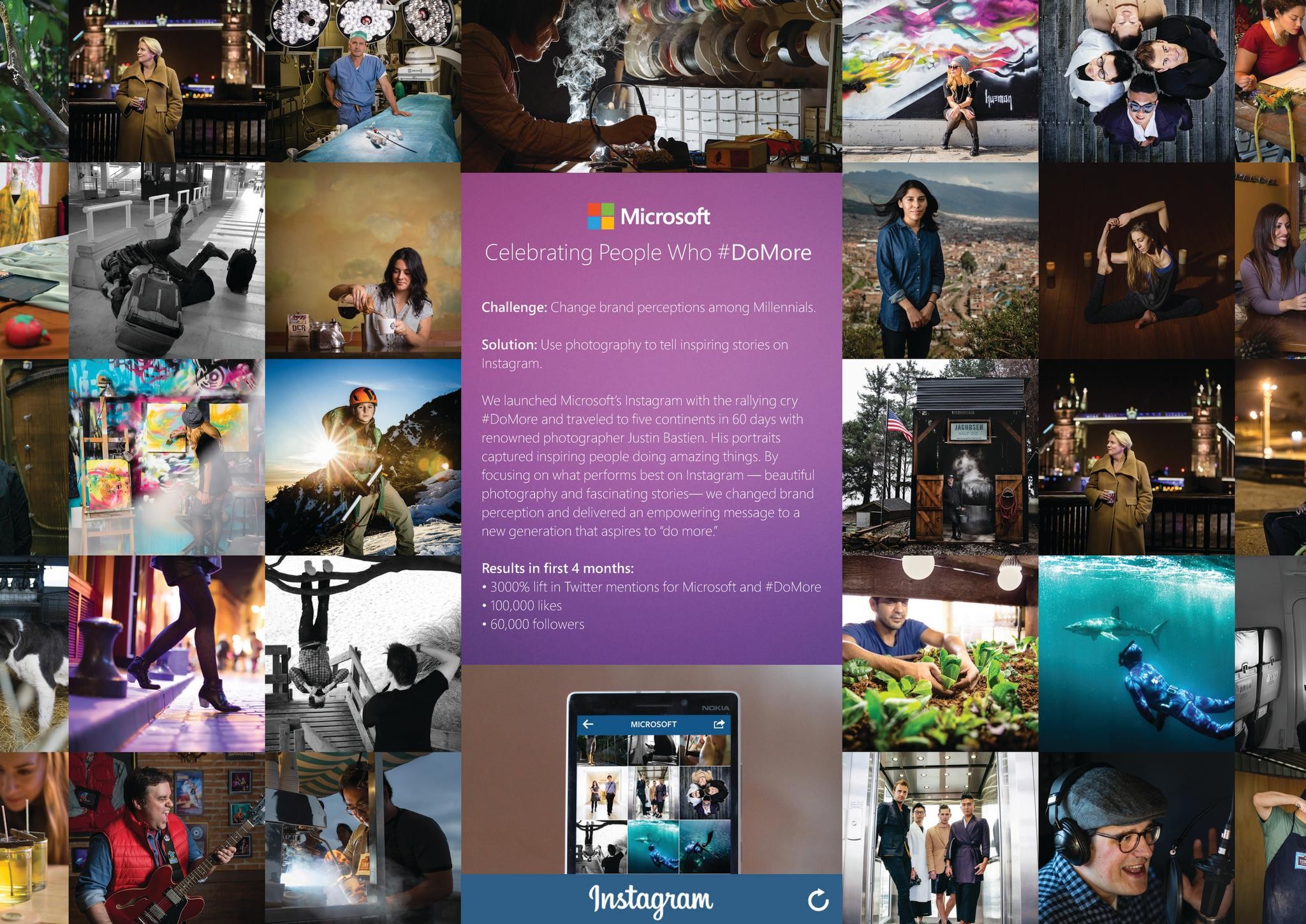 #DOMORE GLOBAL INSTAGRAM LAUNCH | Campaign | THE WORK