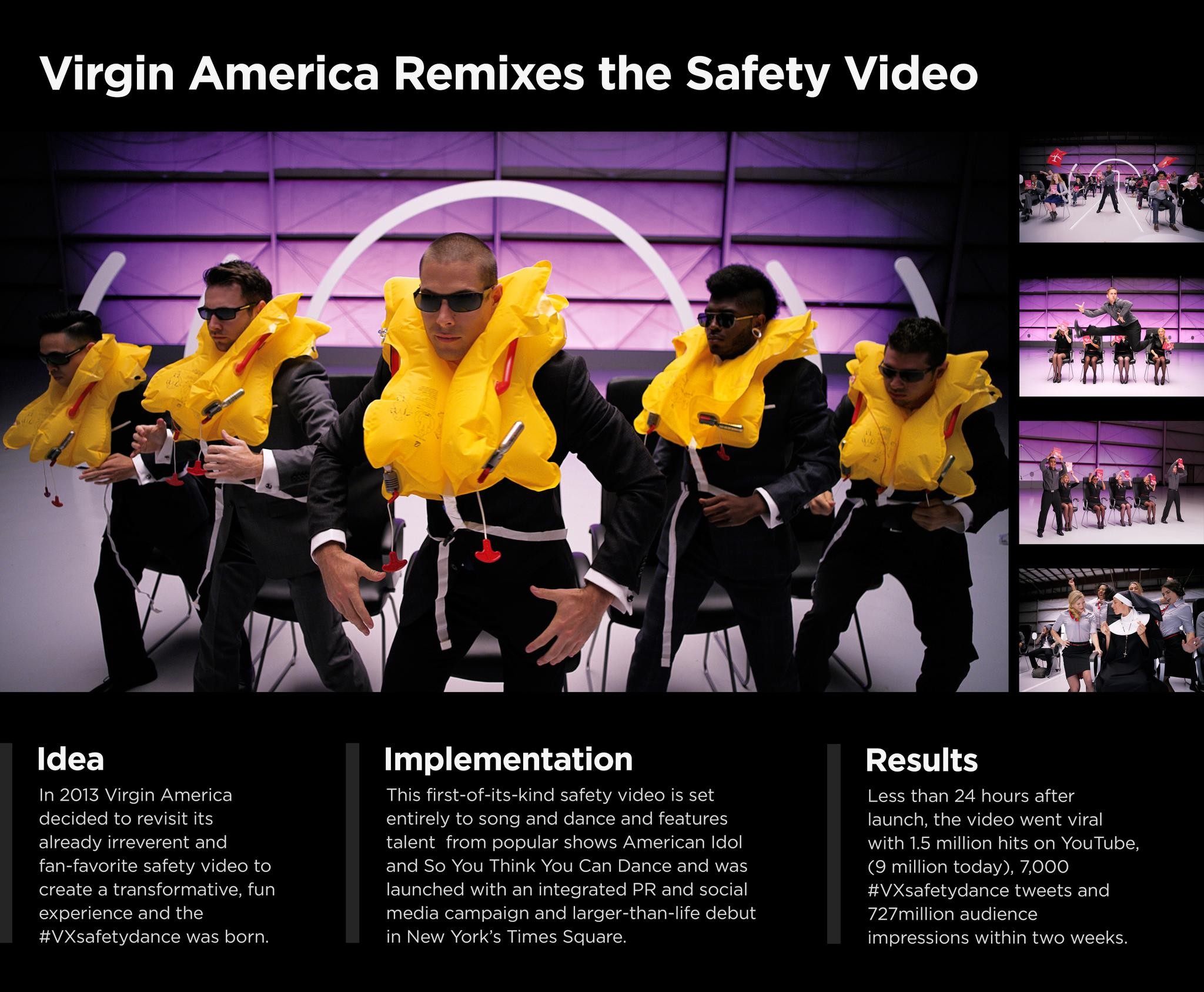 VIRGIN AMERICA REMIXES THE SAFETY VIDEO