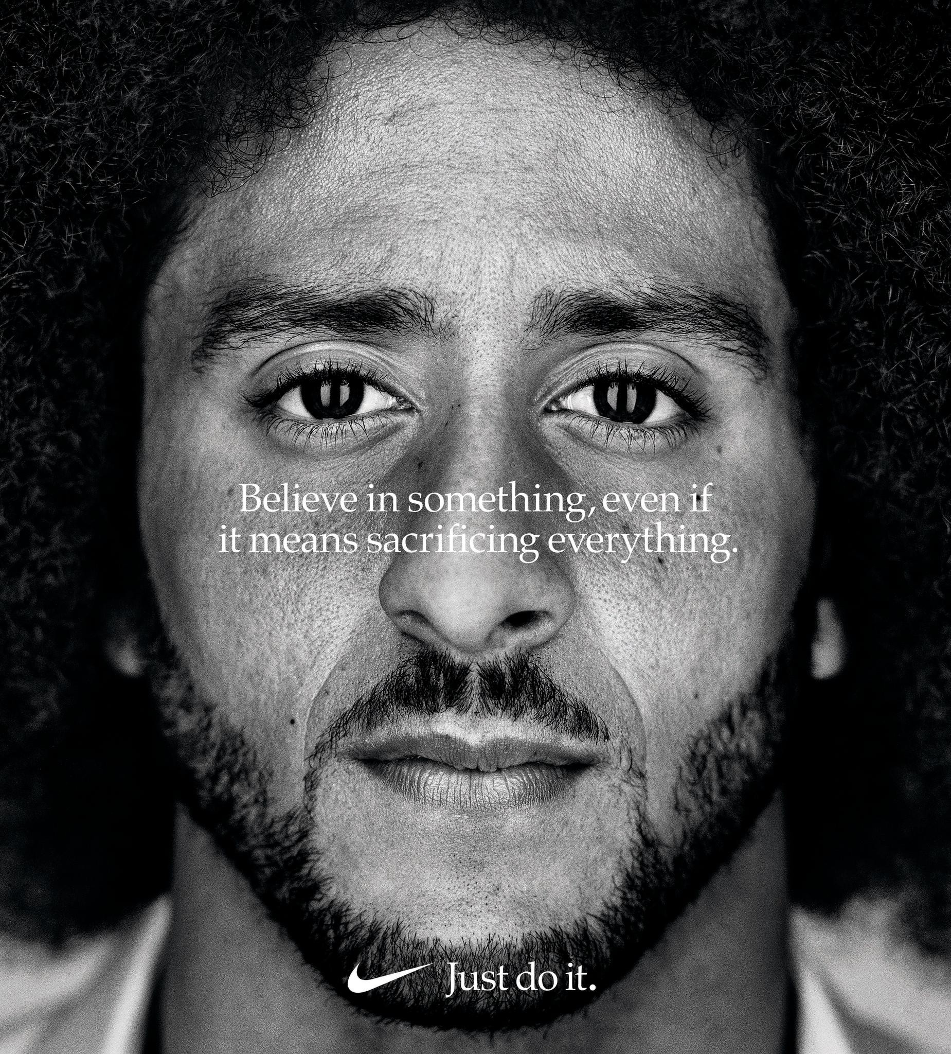 Nike since 2025 colin kaepernick