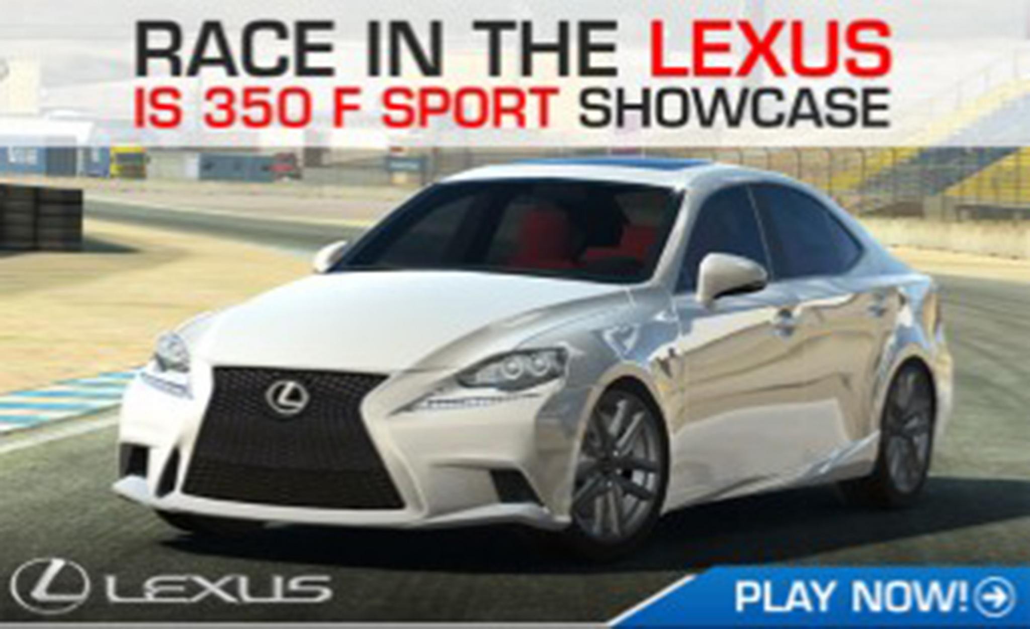 LEXUS & REAL RACING 3'S VIRTUAL TEST DRIVE