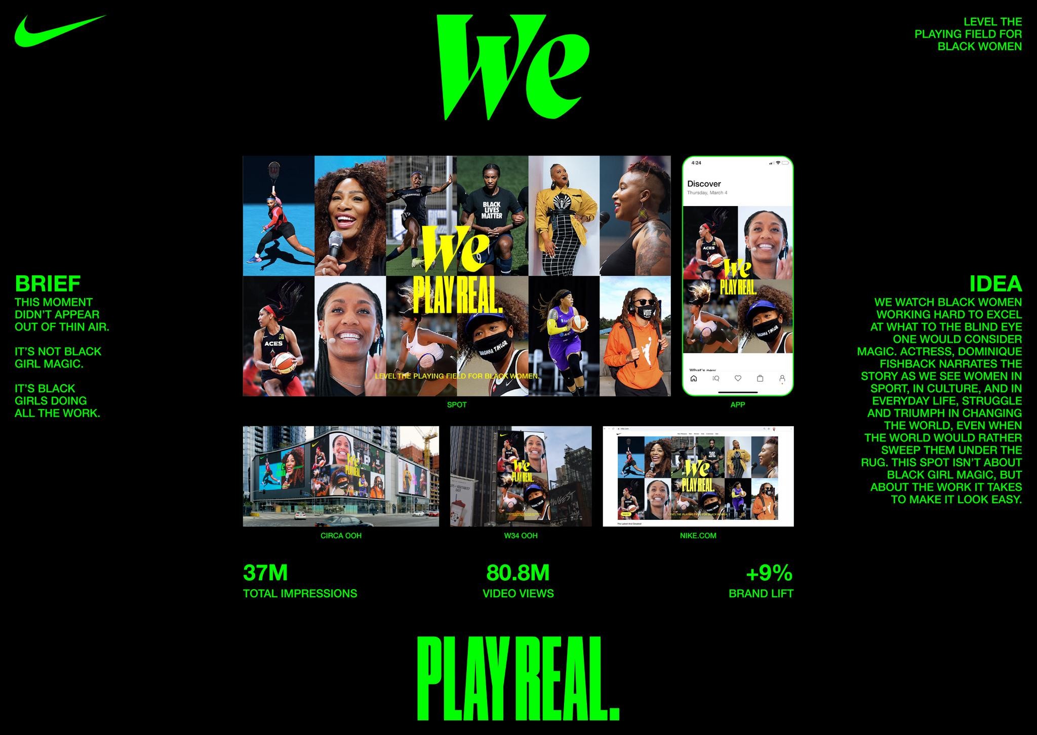 Nike: We Play Real