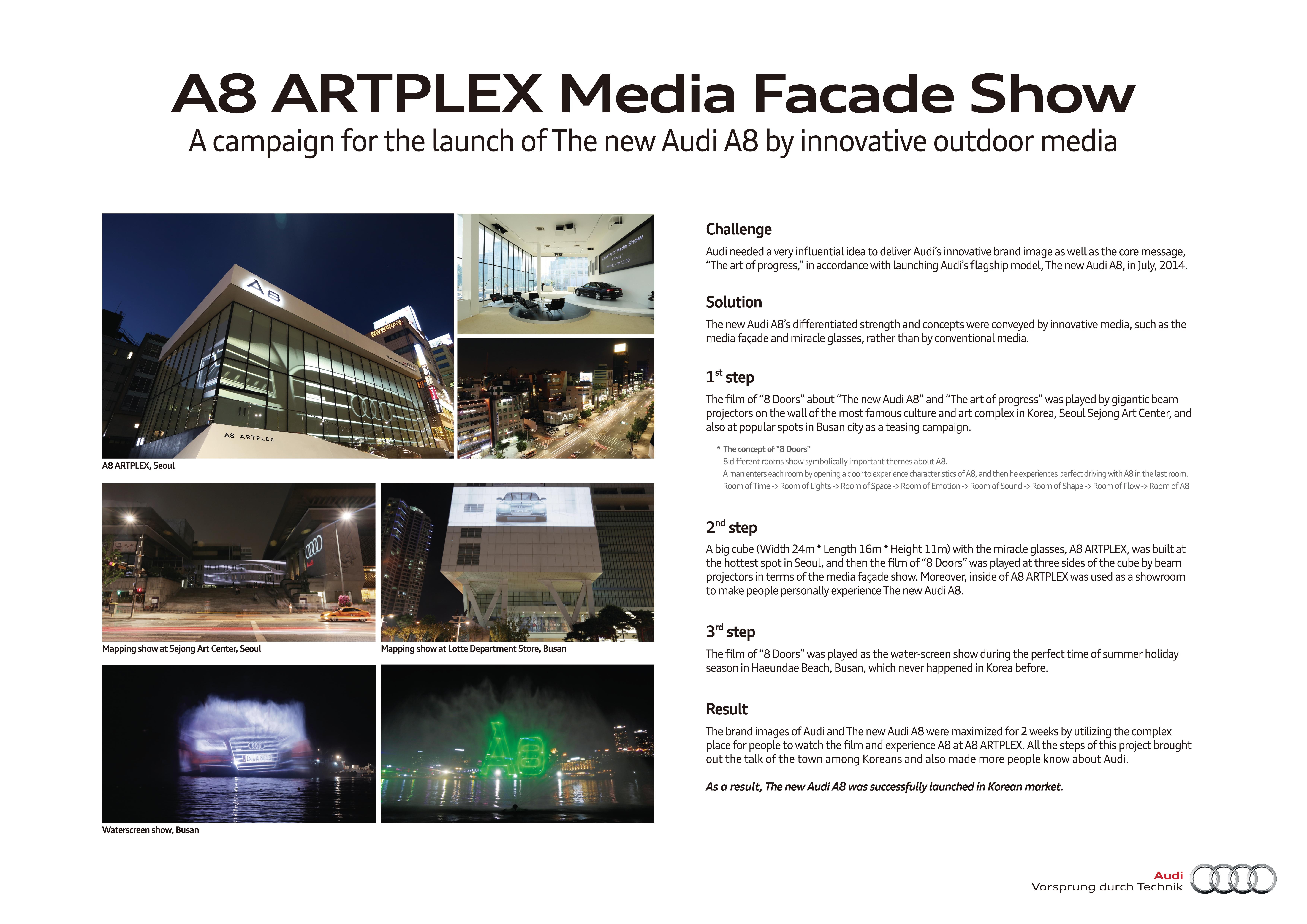 A8 ARTPLEX MEDIA FACADE SHOW