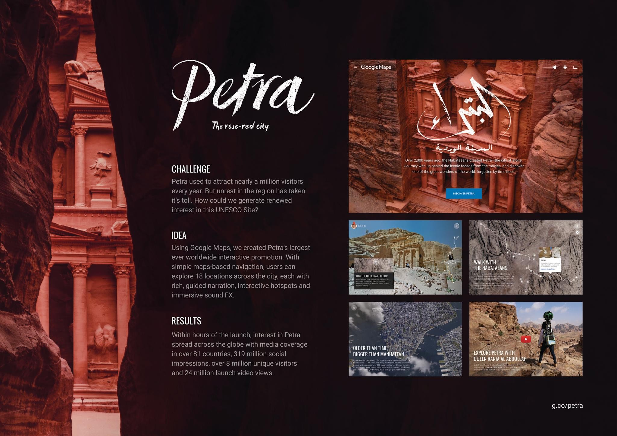 Petra in StreetView