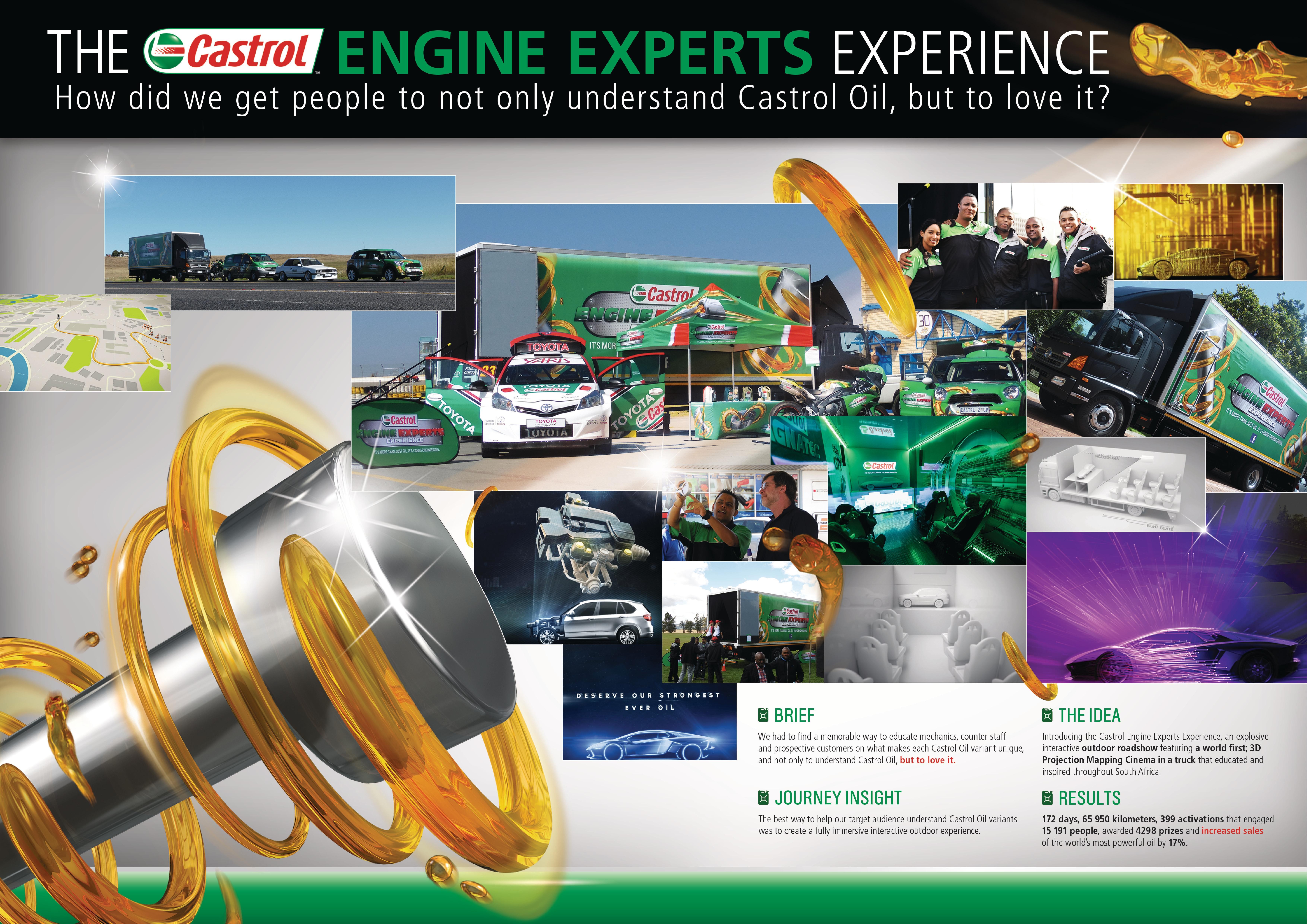 ENGINE EXPERTS EXPERIENCE