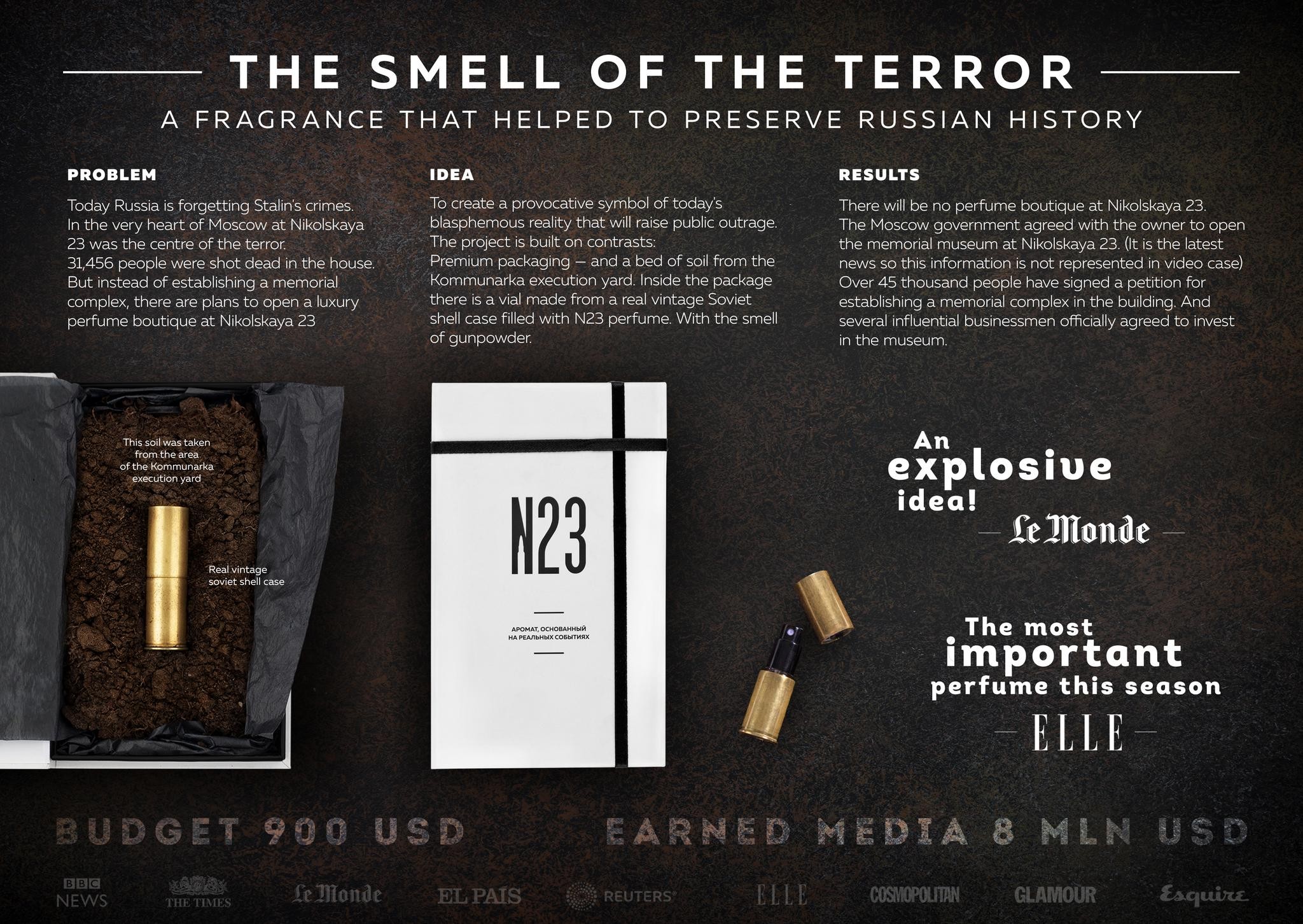 N23. A fragrance based on real events