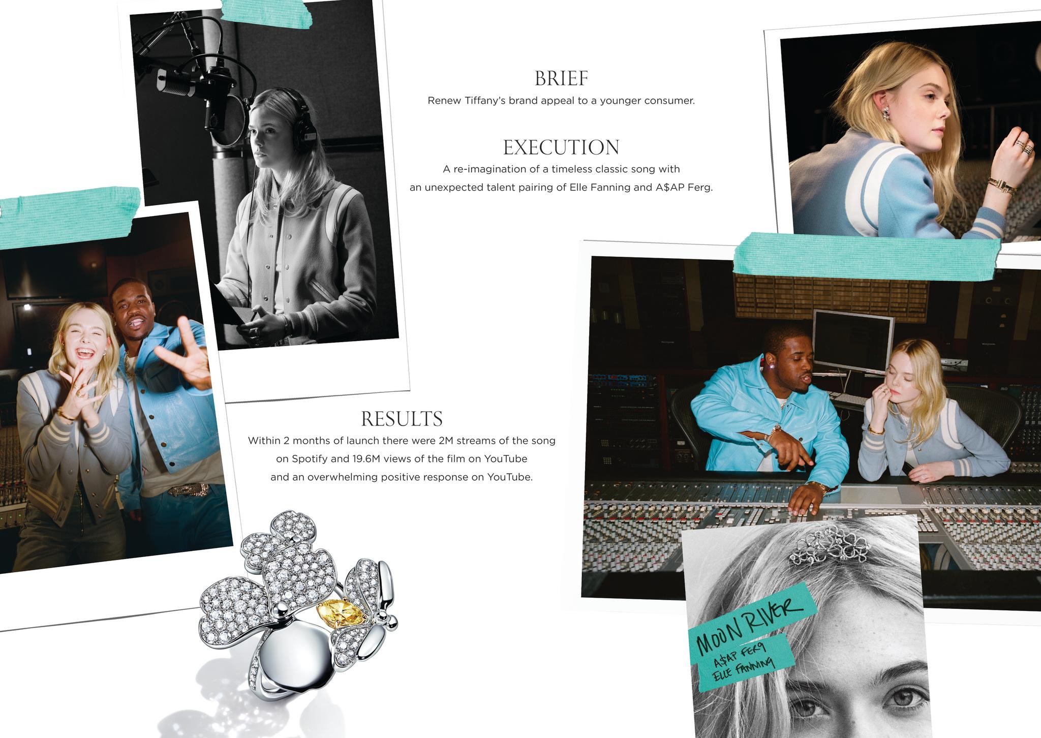 TIFFANY & CO PAPER FLOWERS LAUNCH CAMPAIGN