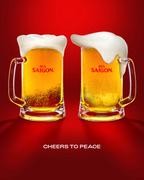 BIA SAIGON: CHEERS TO PEACE