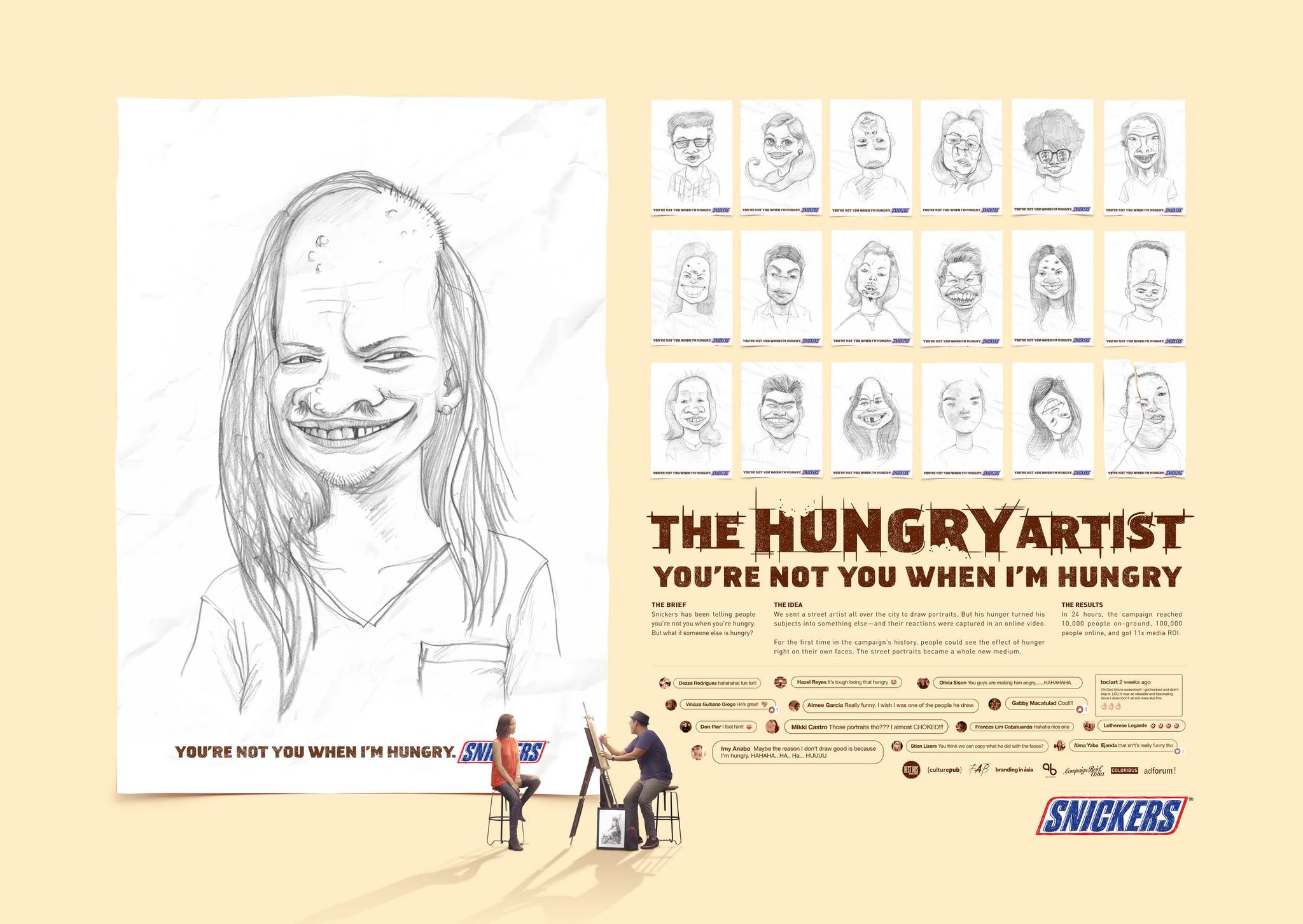 THE HUNGRY ARTIST