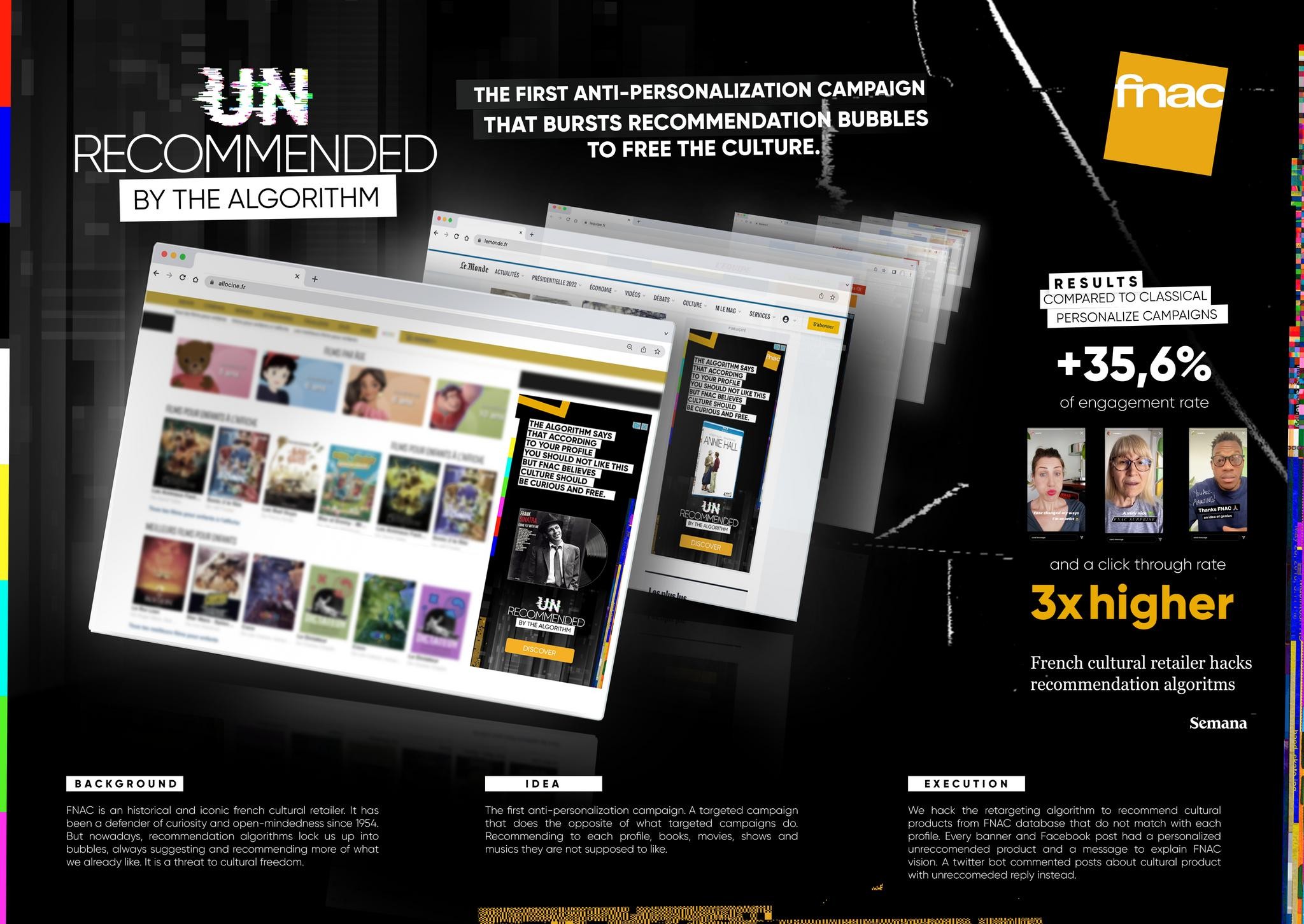 FNAC - UNRECOMMENDED BY ALGORITHM