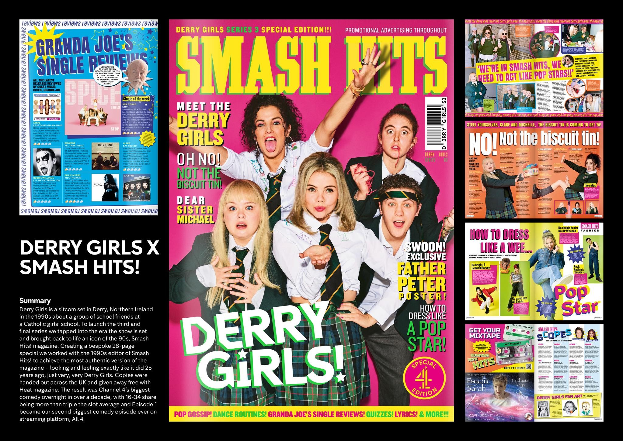 Derry Girls x Smash Hits