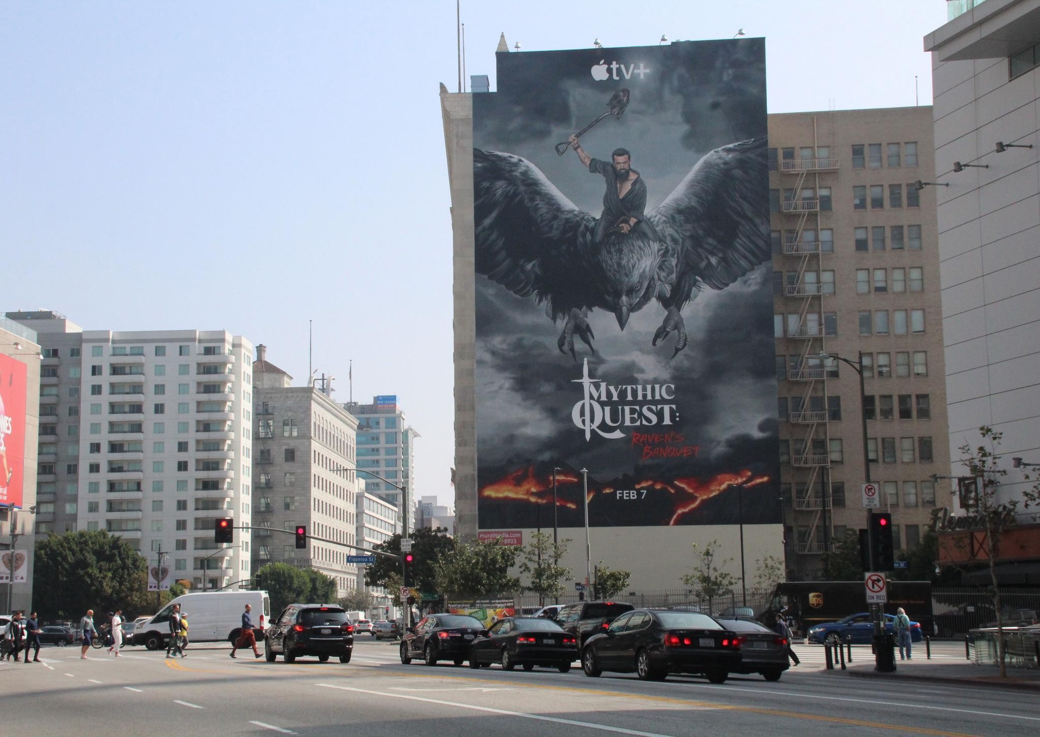 MYTHIC QUEST RAVEN HAND PAINT BILLBOARD