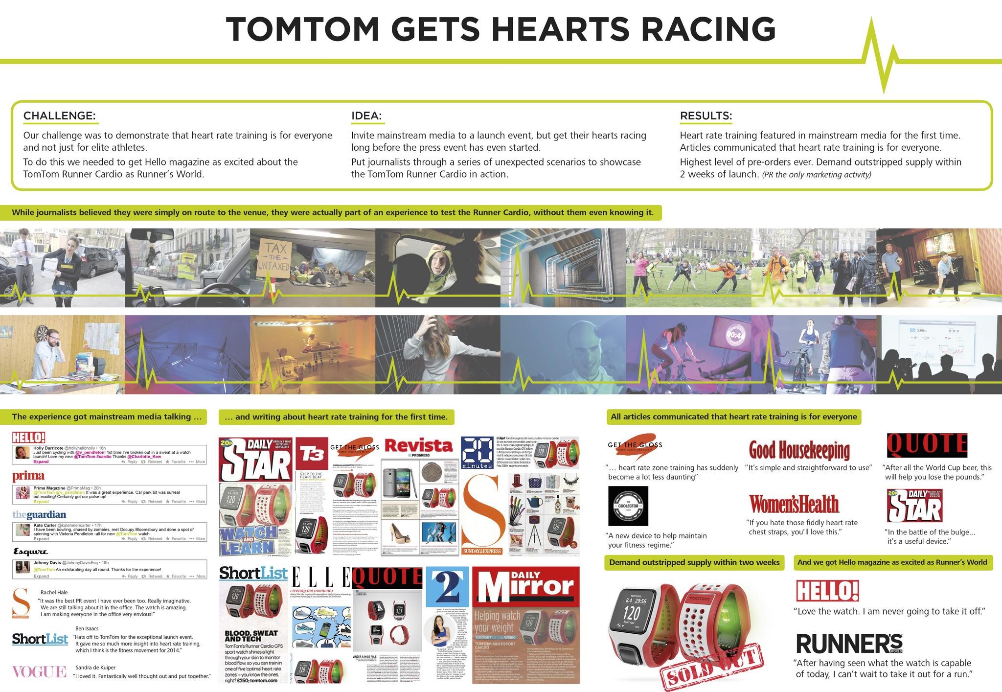 TOMTOM GETS HEARTS RACING