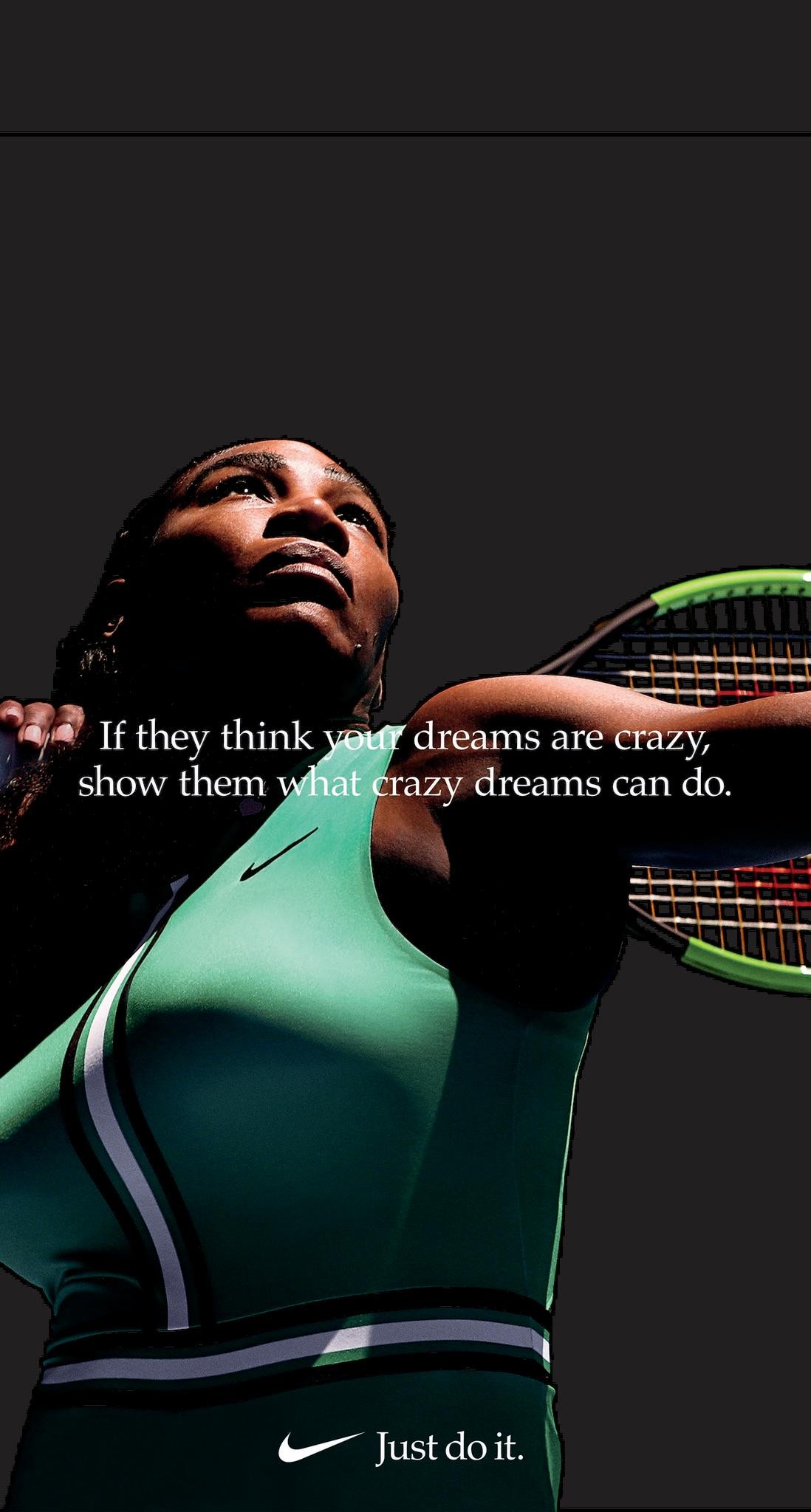 DREAM CRAZIER OOH | SERENA WILLIAMS