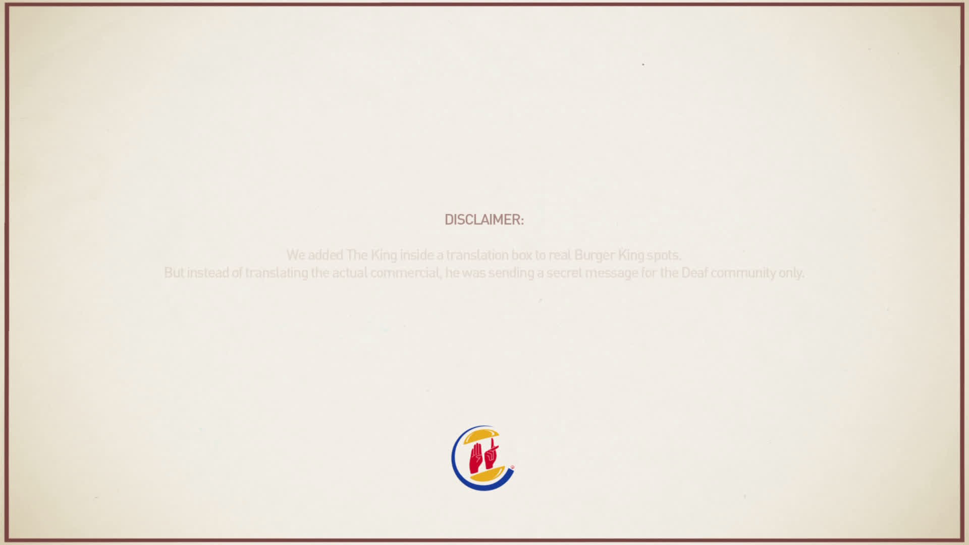 WHOPPER SIGN | Entry