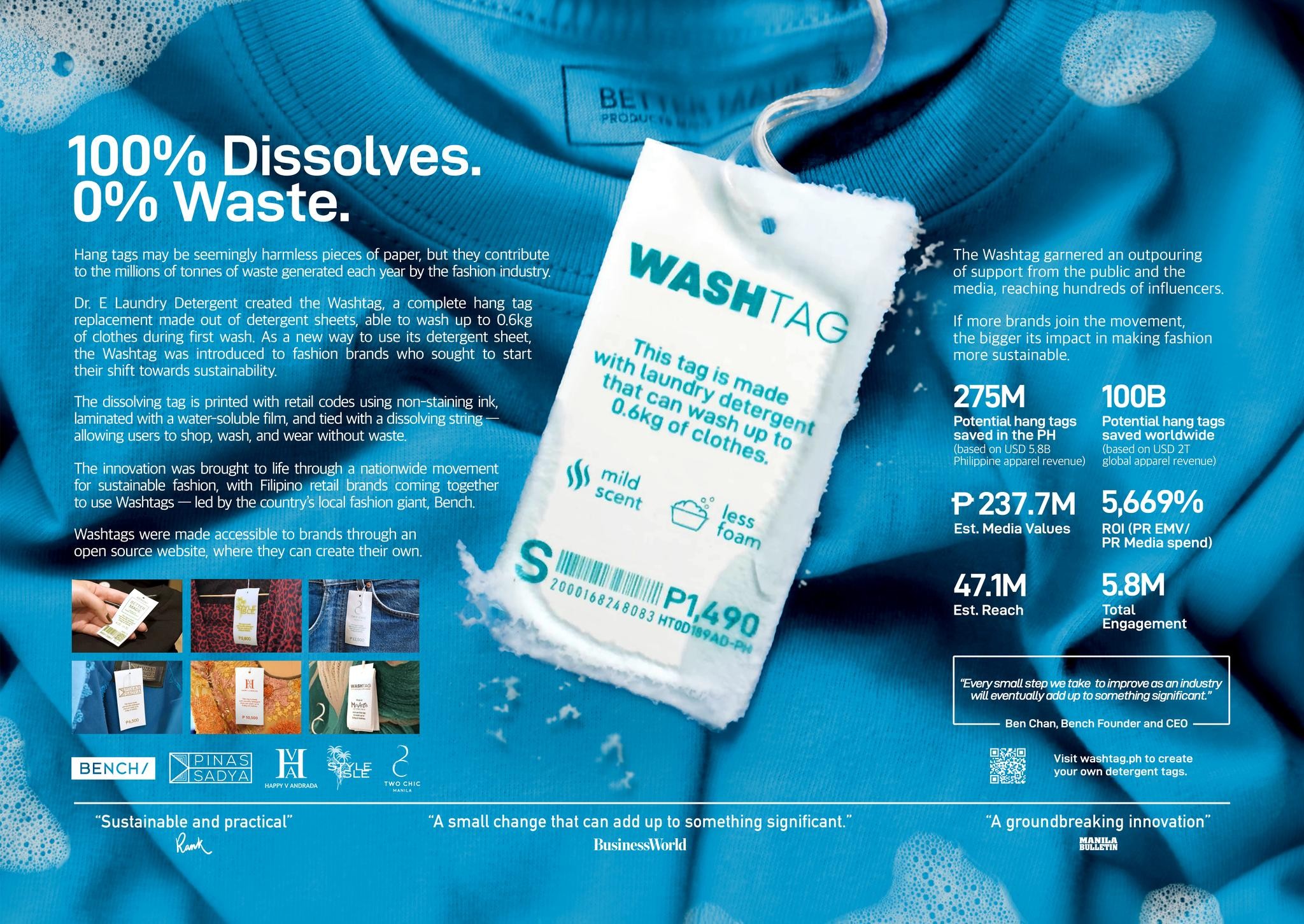Washtag | Campaign | THE WORK