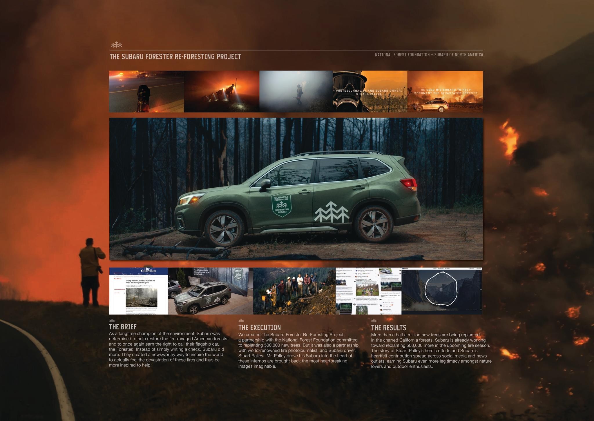 The Subaru Forester Reforesting Project