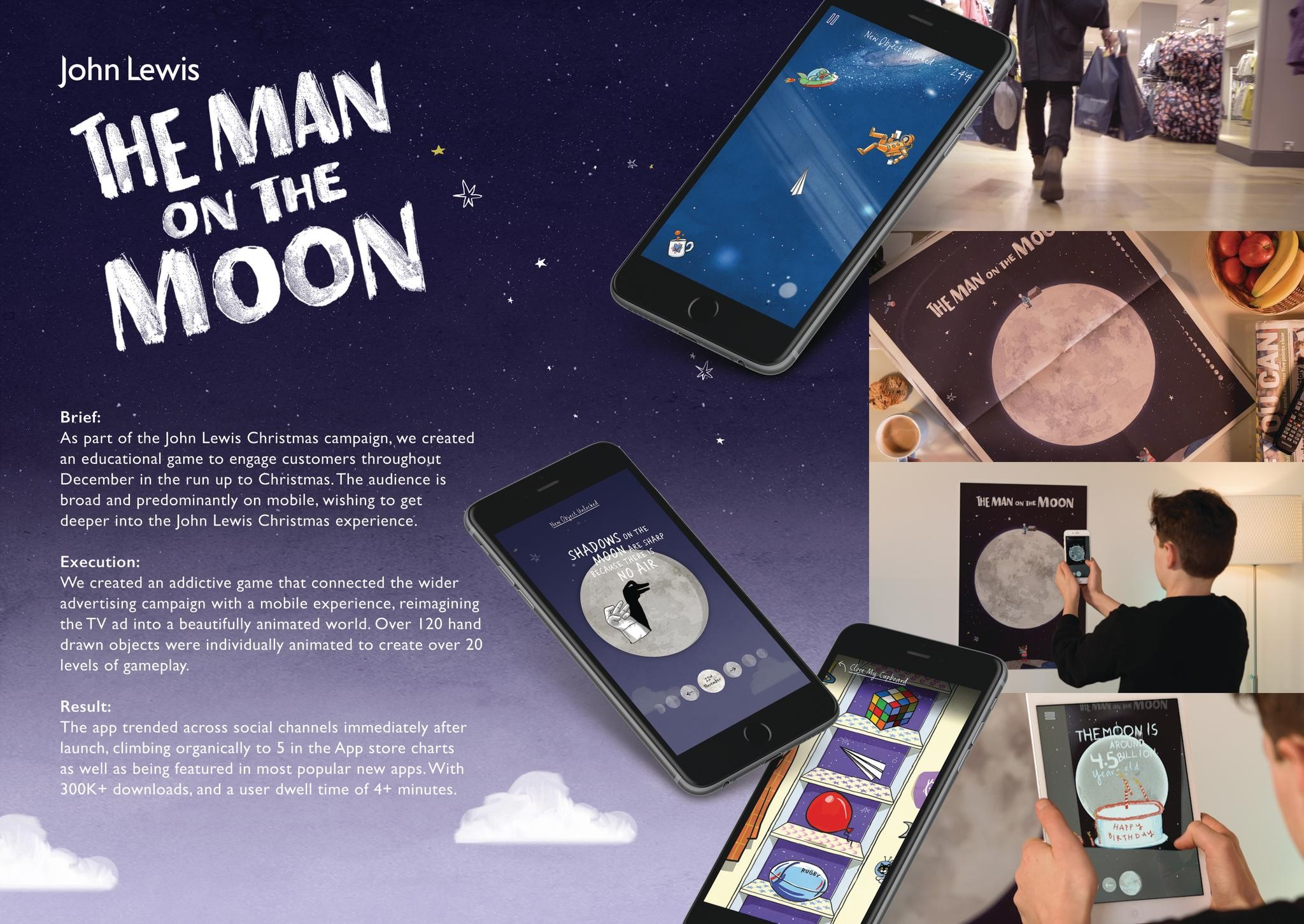 John Lewis - Man on the Moon App