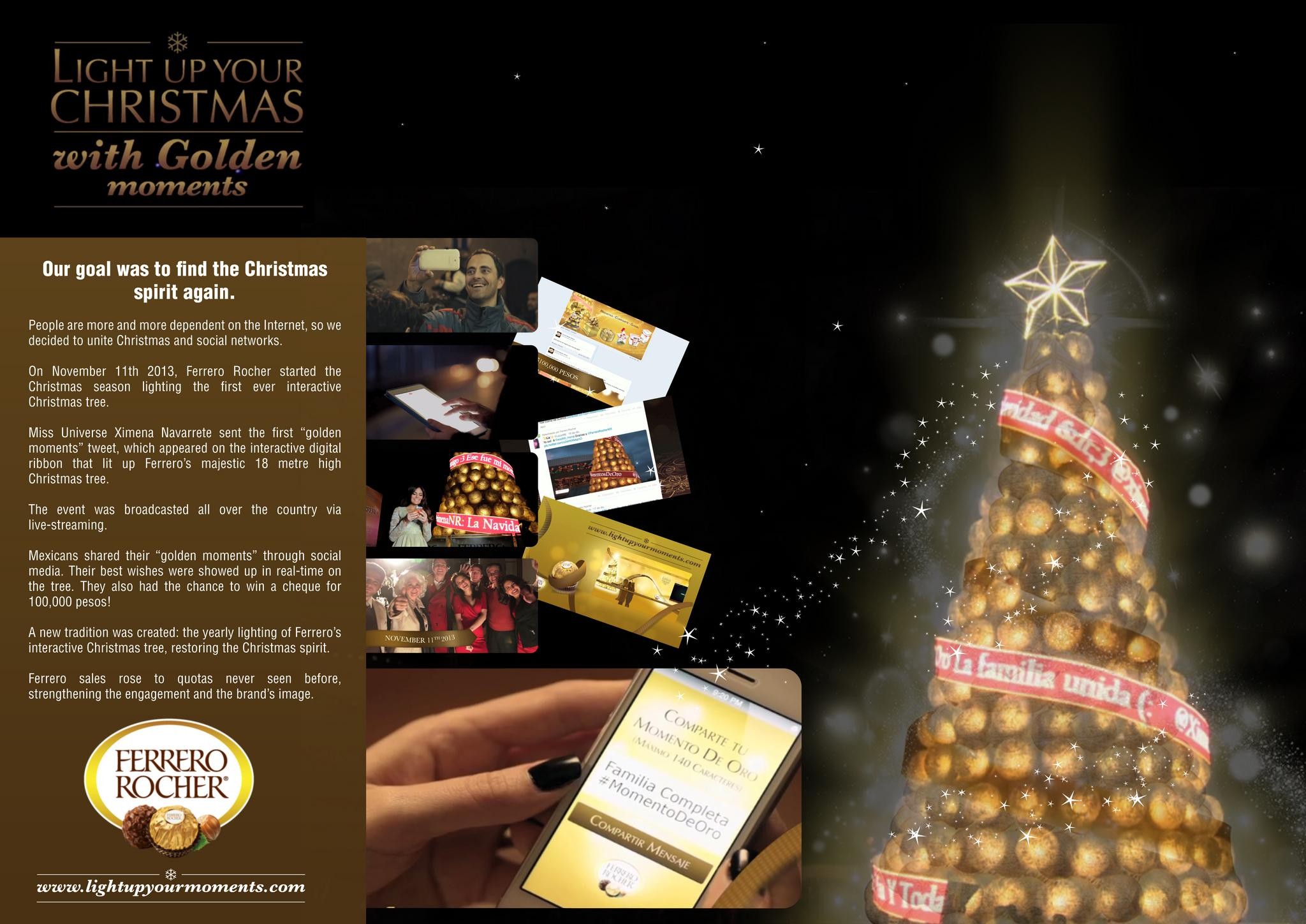 LIGHT UP YOUR CHRISTMAS WITH GOLDEN MOMENTS