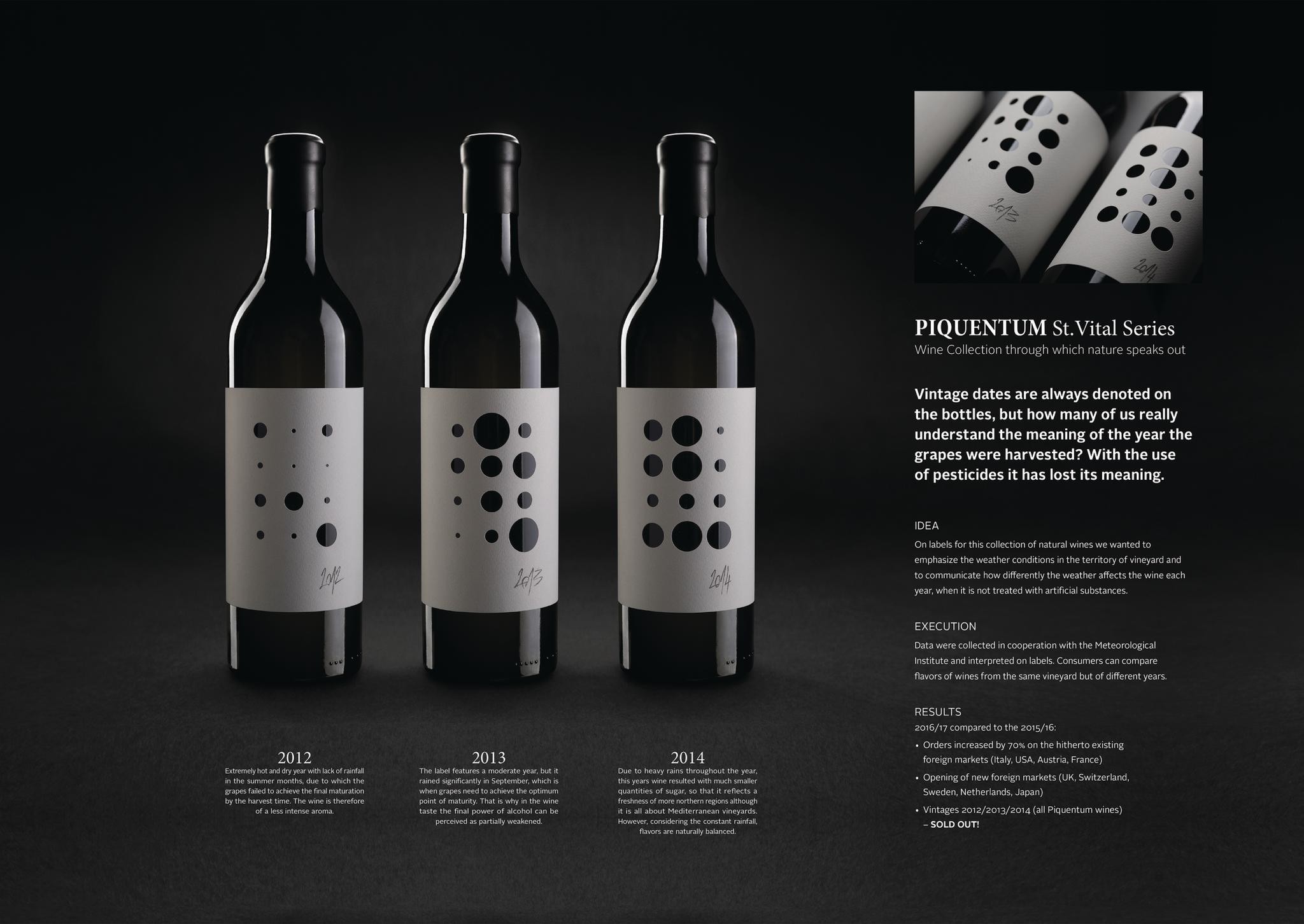 Piquentum St. Vital Series - Wine Collection through which nature speaks out 