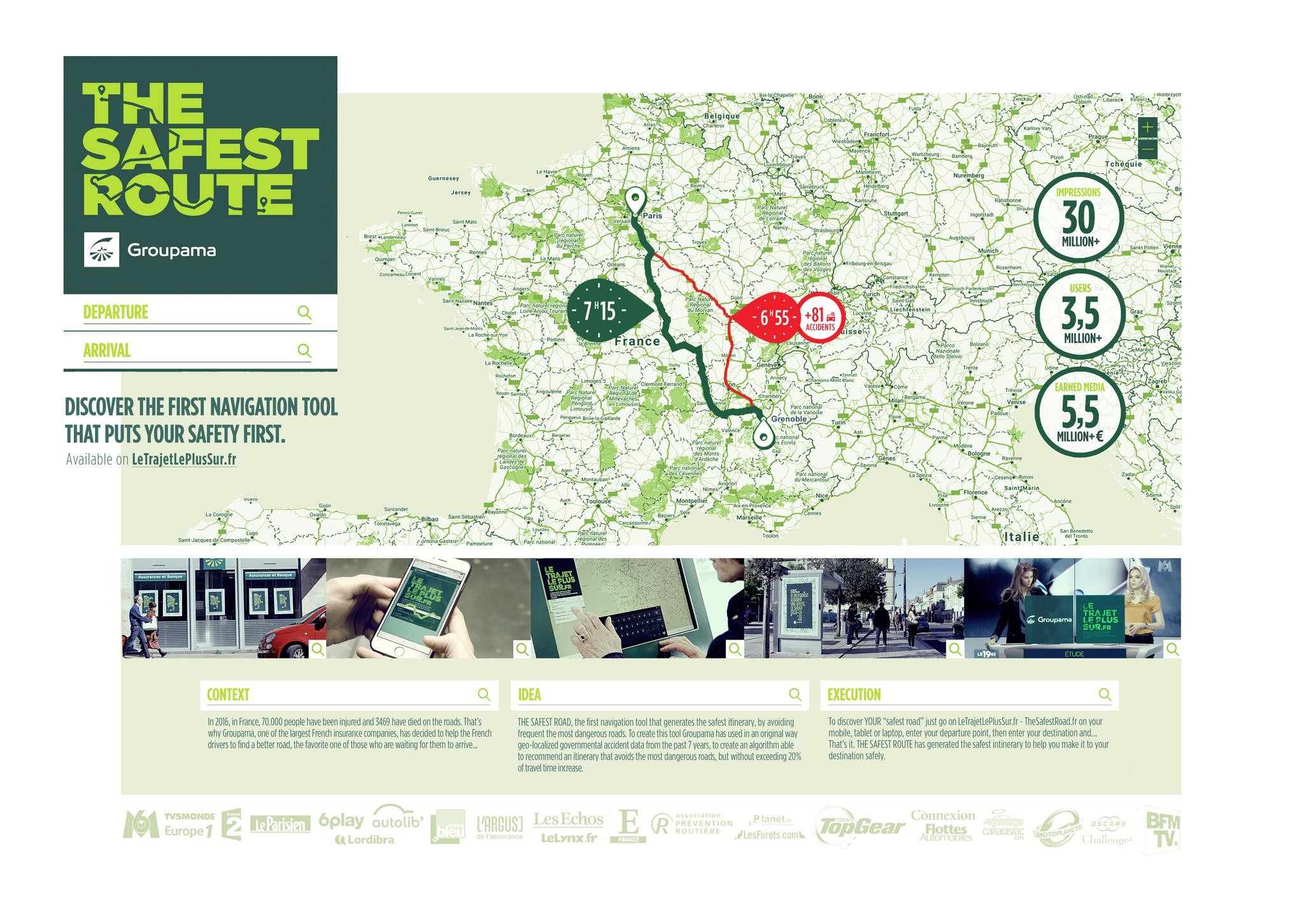 SAFEST ROUTE | Entry | THE WORK