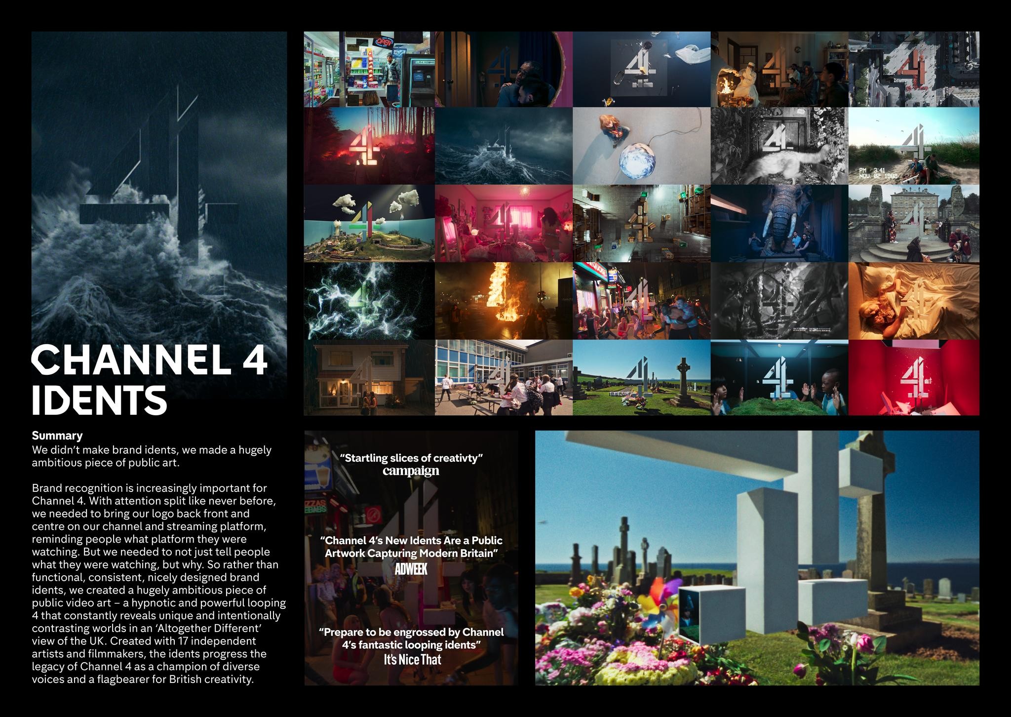 CHANNEL 4 IDENTS