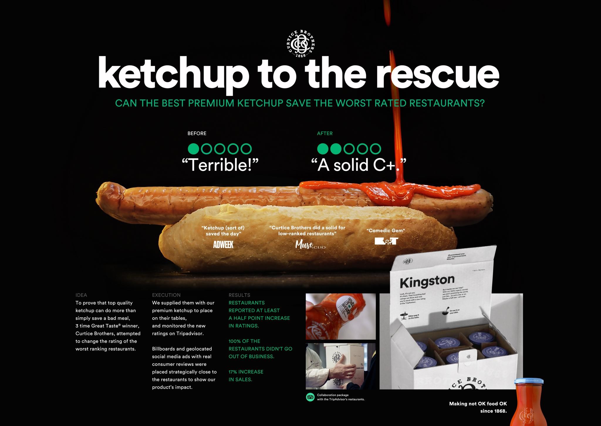 KETCHUP TO THE RESCUE