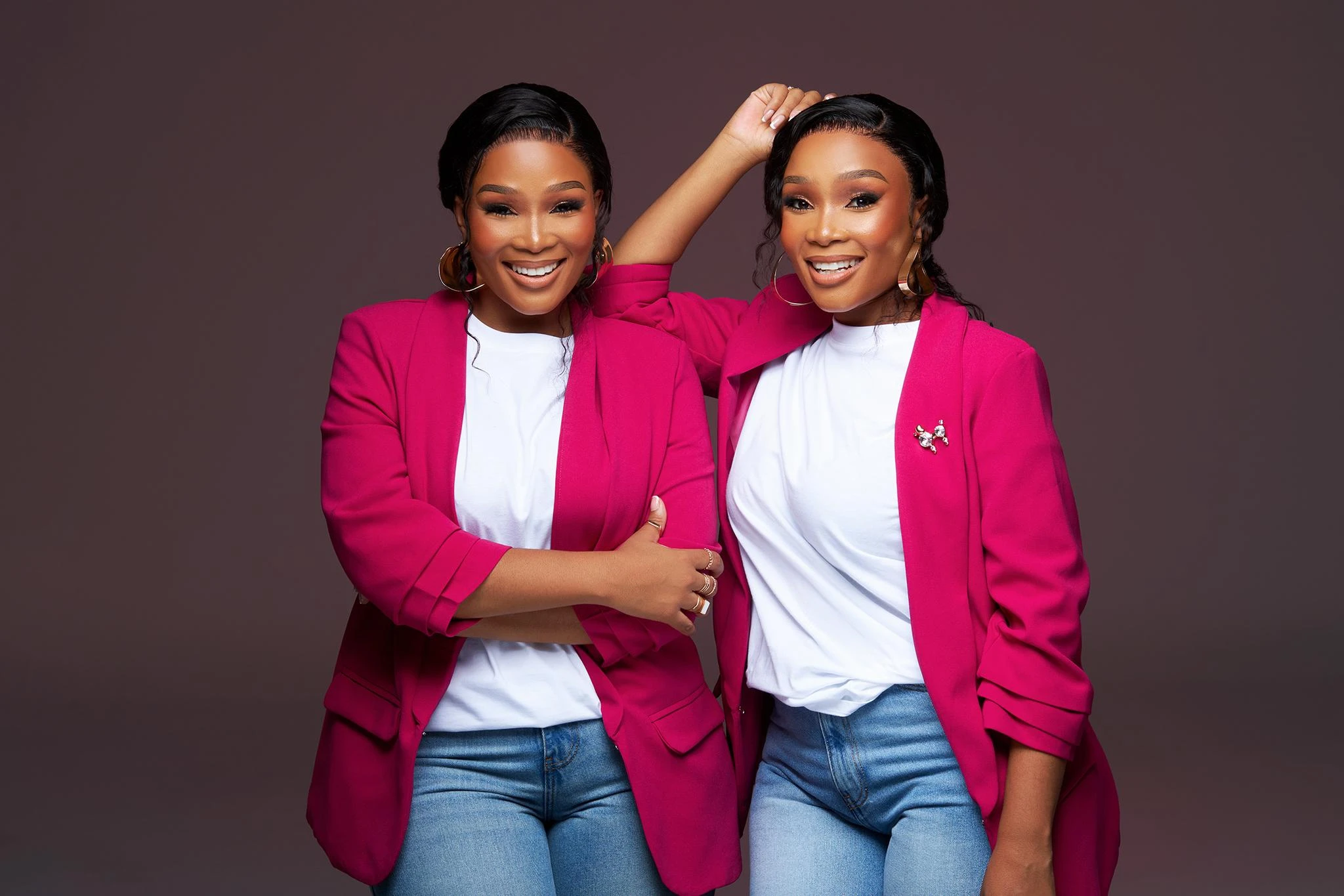 Innocent Sadiki and Millicent Mashile