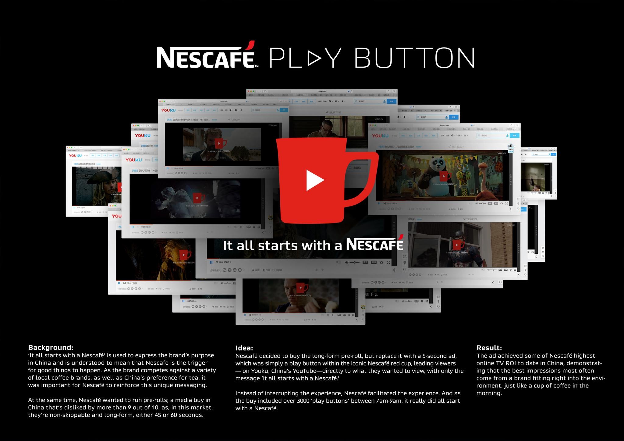Nescafé Play Button